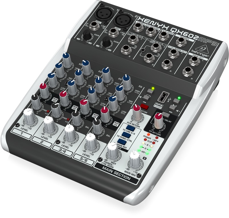 Behringer Xenyx QX602MP3 (obrázek 4)