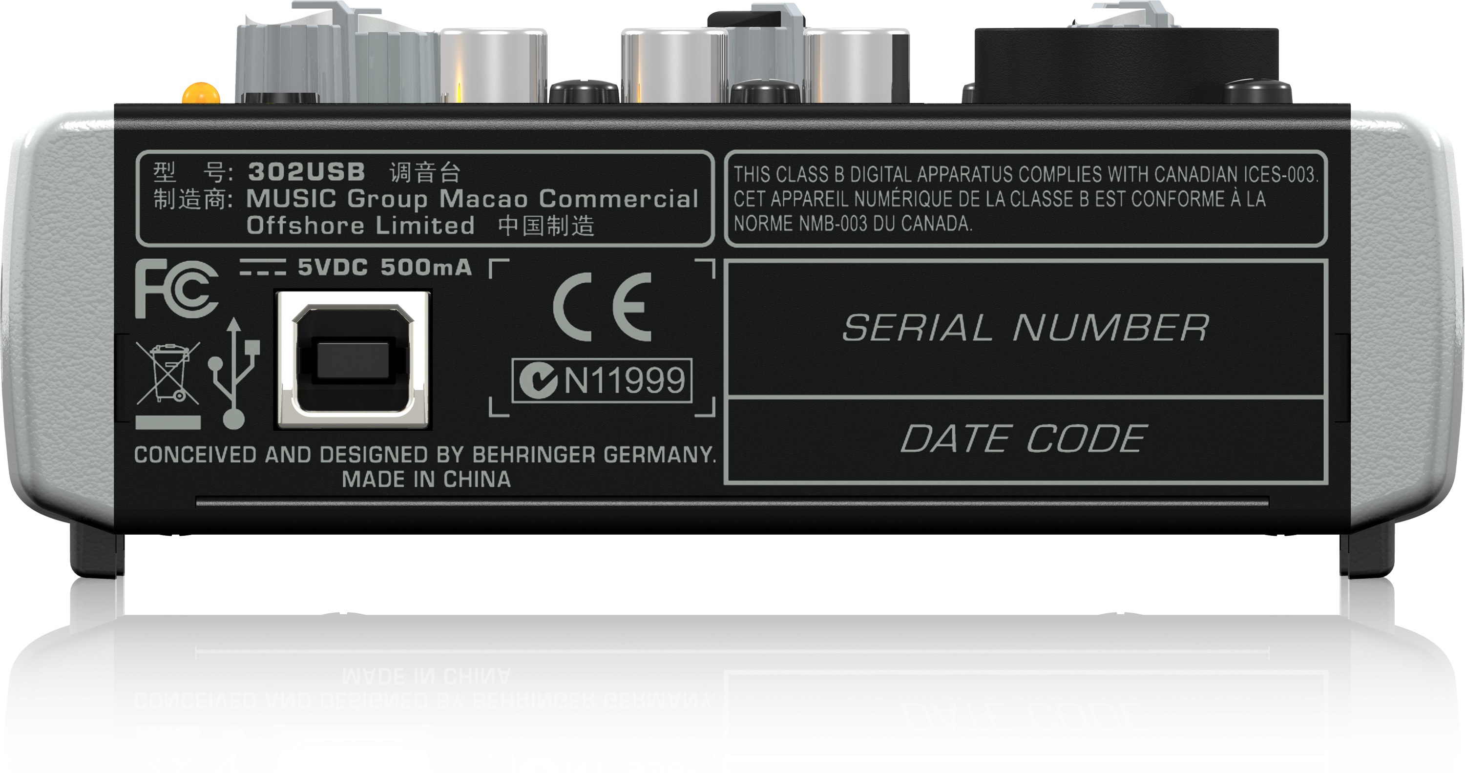 Behringer Xenyx 302USB (obrázek 4)