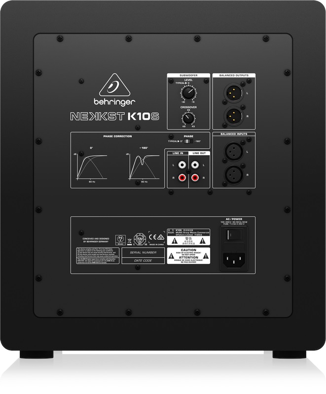 Behringer K10S (obrázek 3)