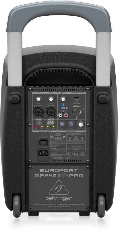 Behringer MPA40BT-PRO (obrázek 3)
