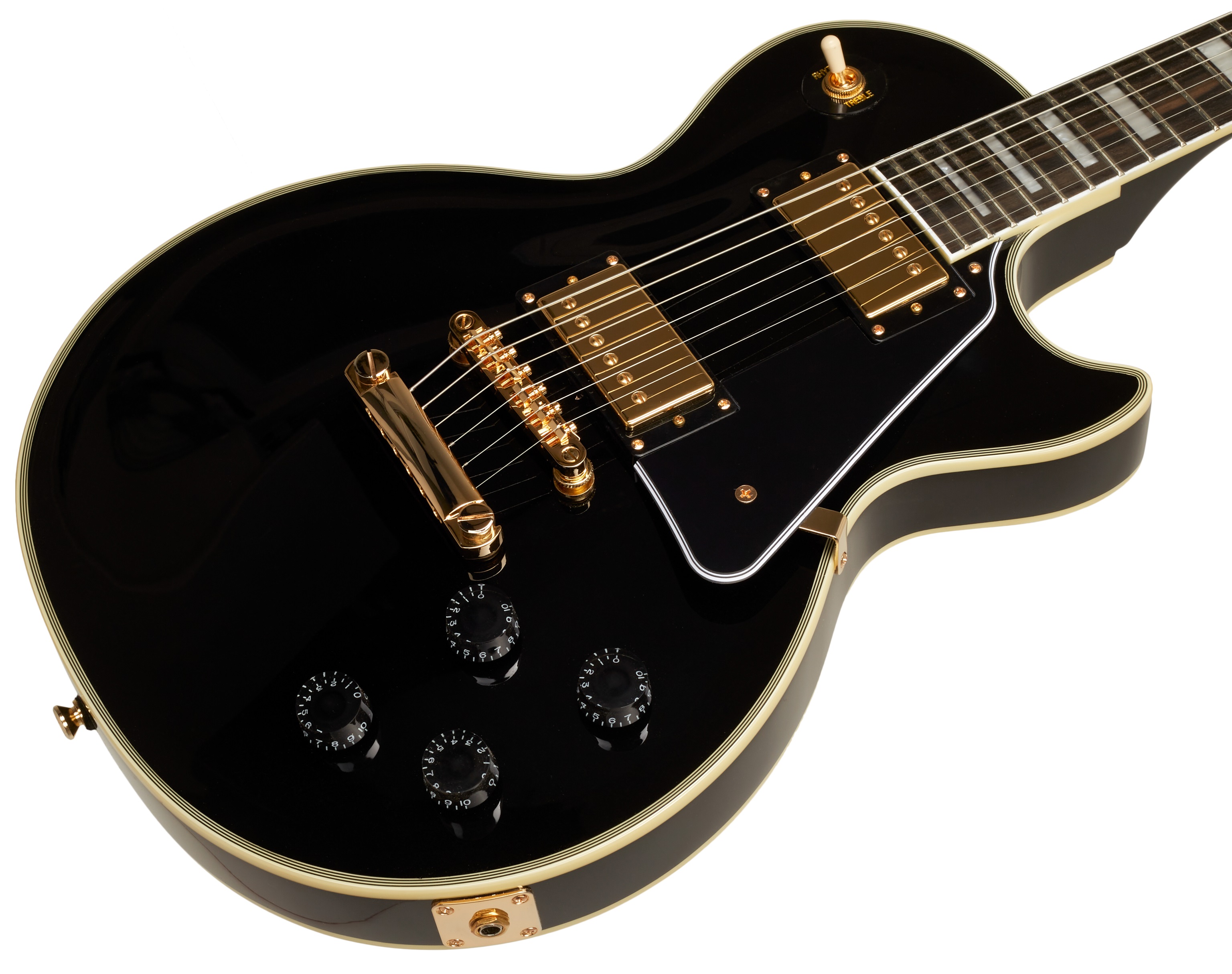 Epiphone Les Paul Custom Ebony (obrázek 3)