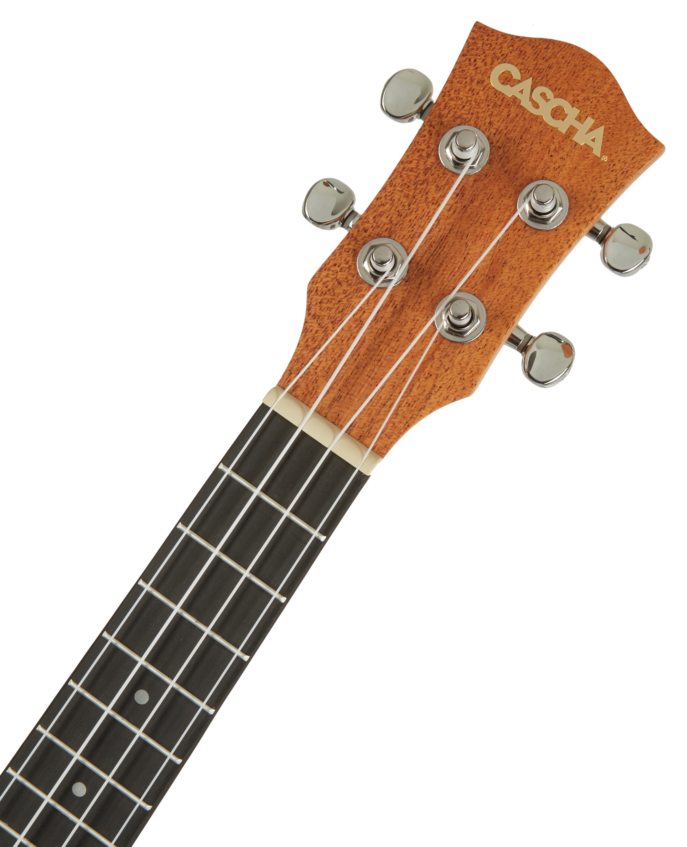 Cascha HH 2035 Concert Mahogany Ukulele Set (obrázek 3)