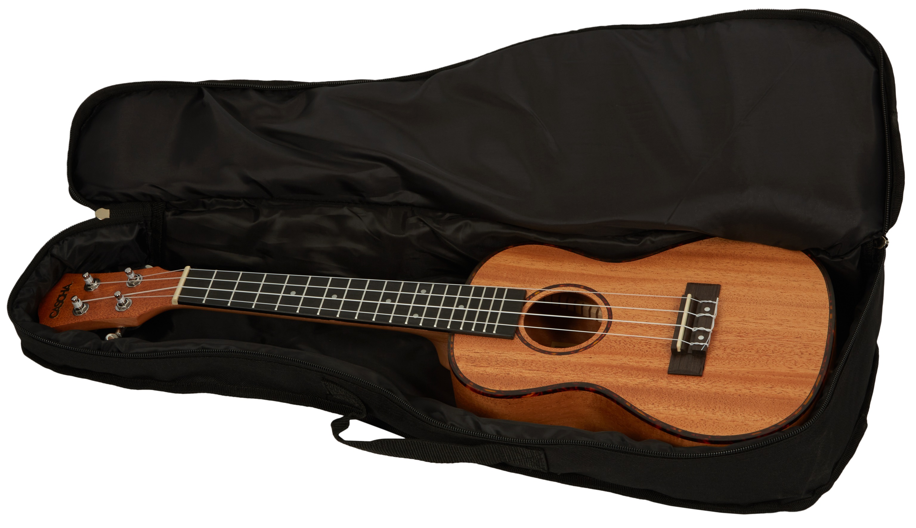 Cascha HH 2035 Concert Mahogany Ukulele Set (obrázek 6)