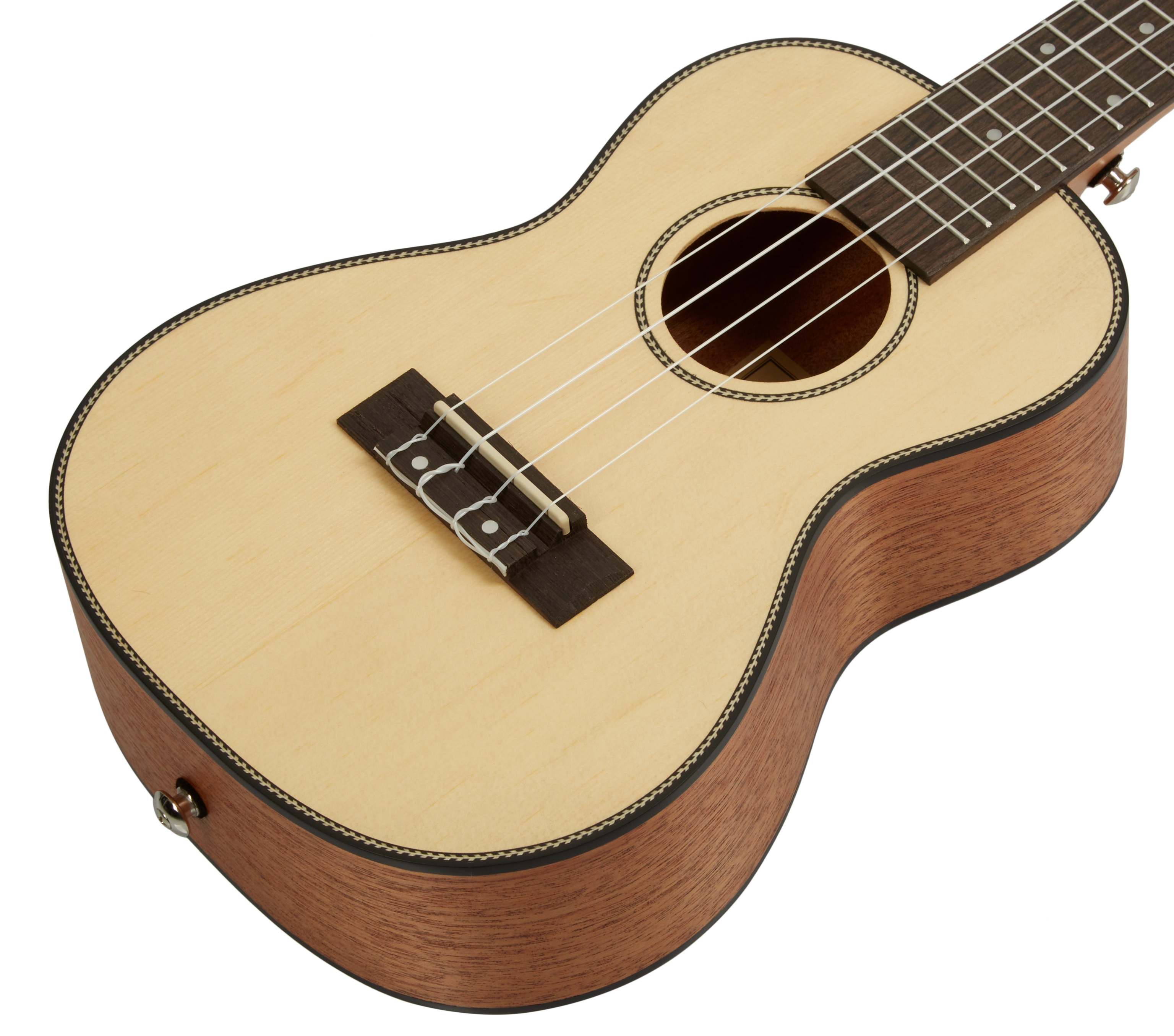 Cascha HH 2151 Concert Mahogany Ukulele Set (obrázek 3)