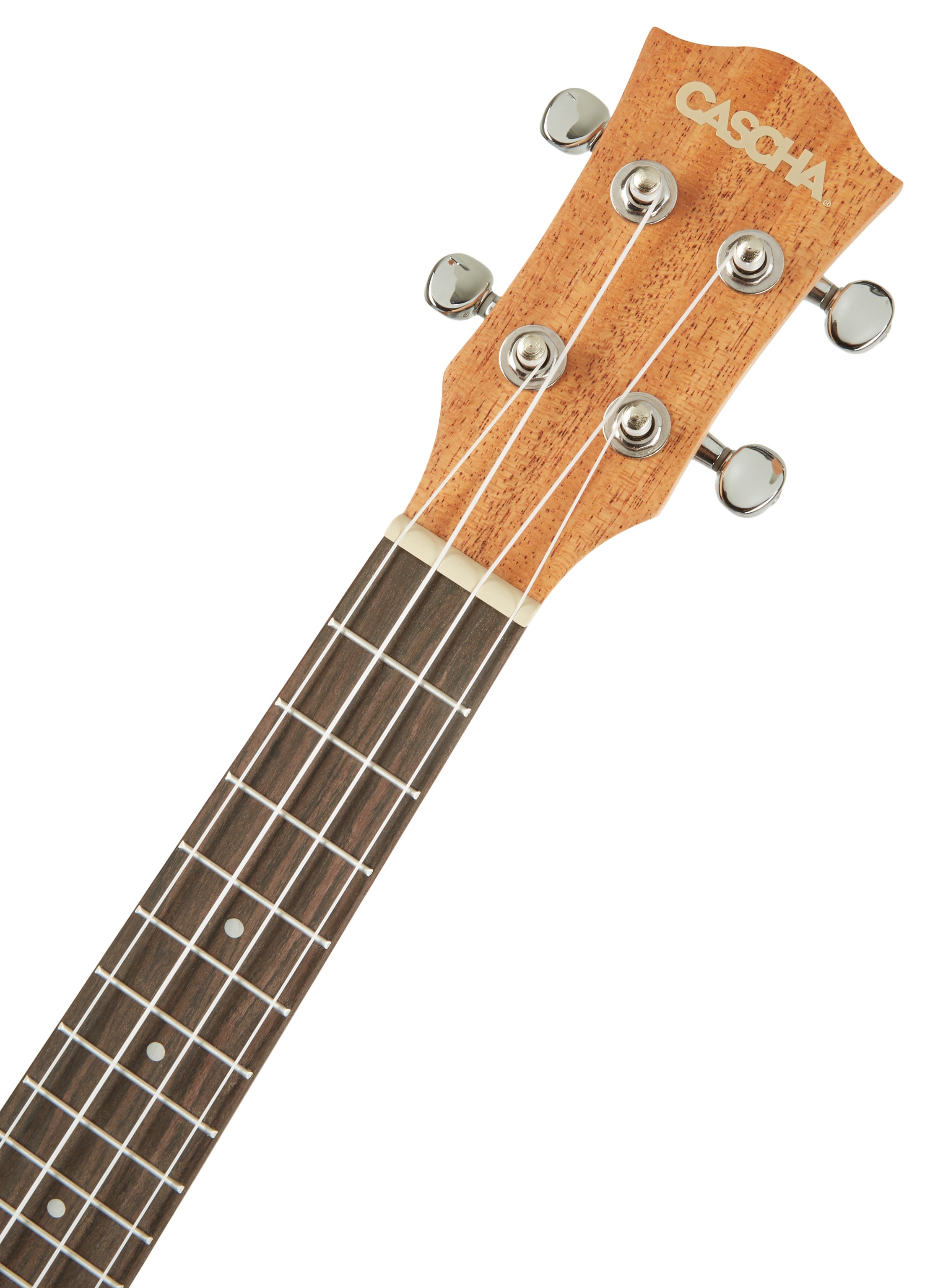 Cascha HH 2151 Concert Mahogany Ukulele Set (obrázek 4)
