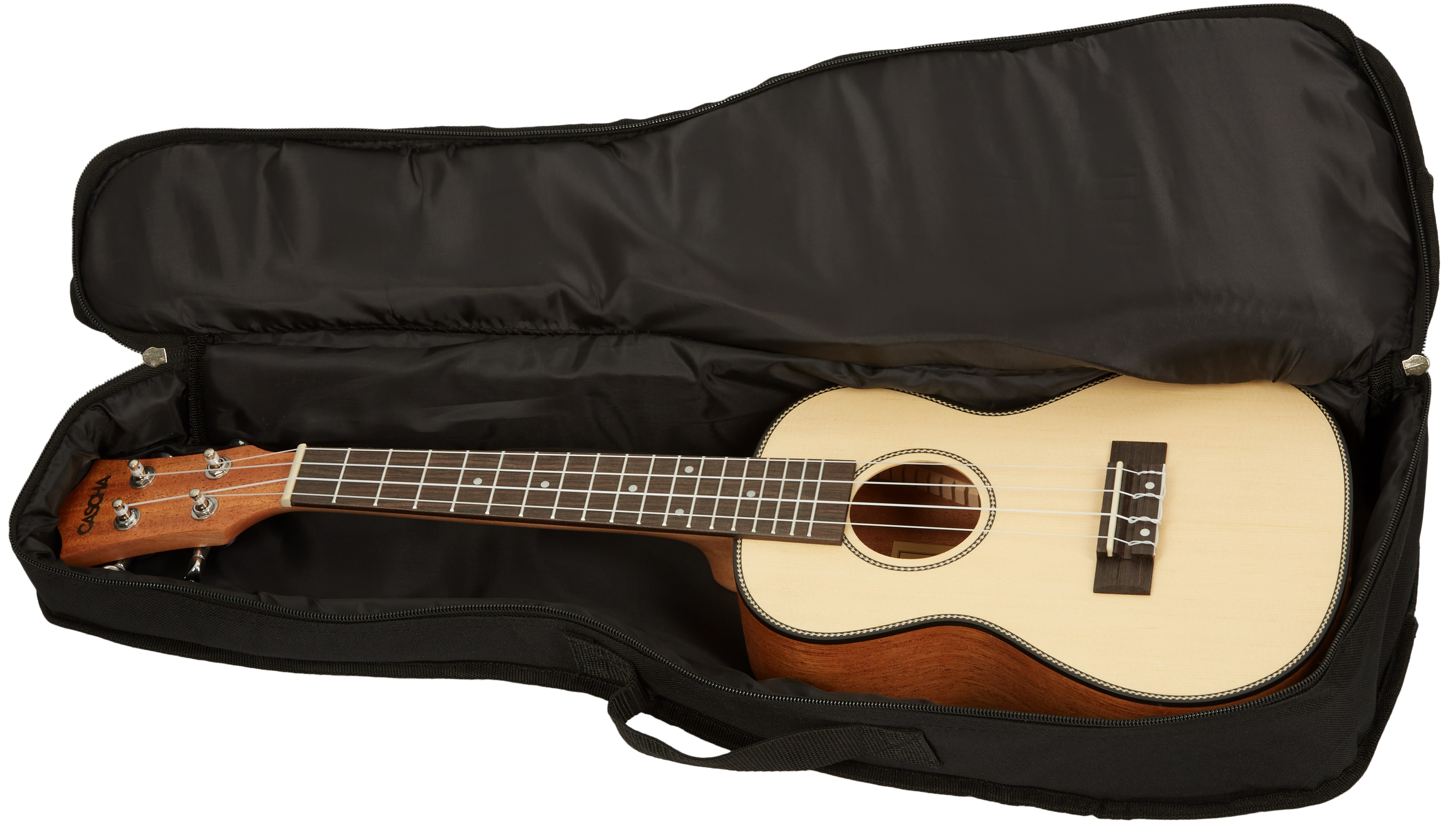 Cascha HH 2151 Concert Mahogany Ukulele Set (obrázek 6)
