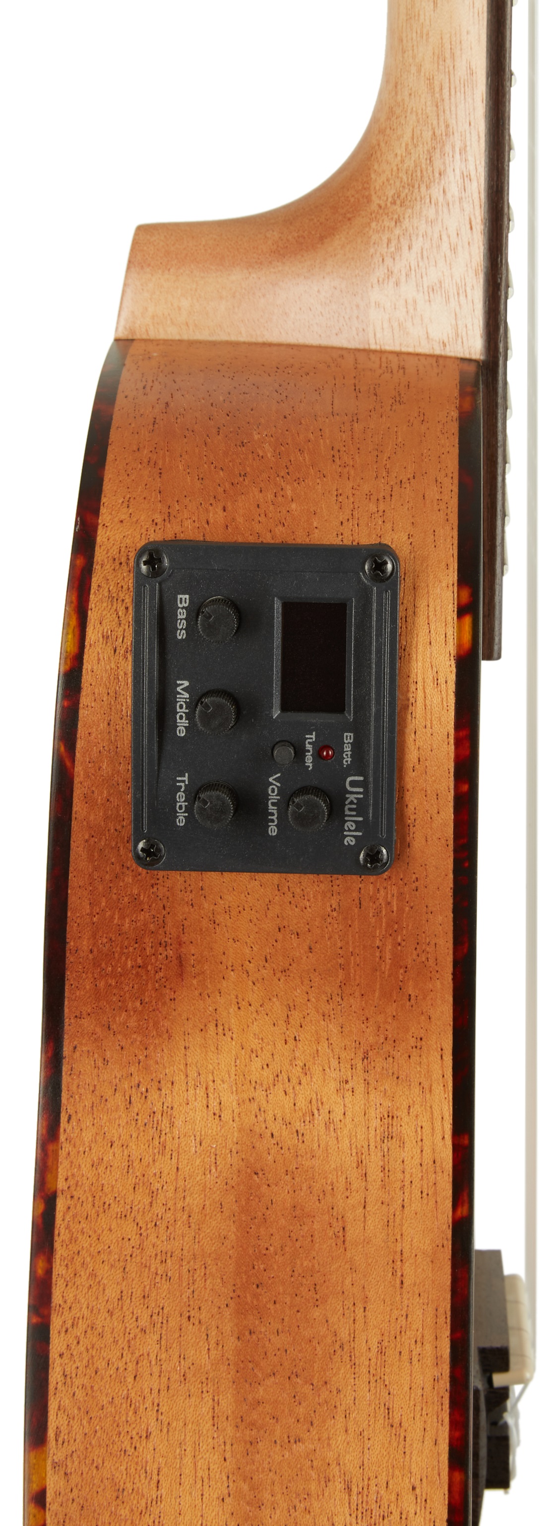 Cascha HH 2035E Concert Mahogany Ukulele Set EQ (obrázek 4)