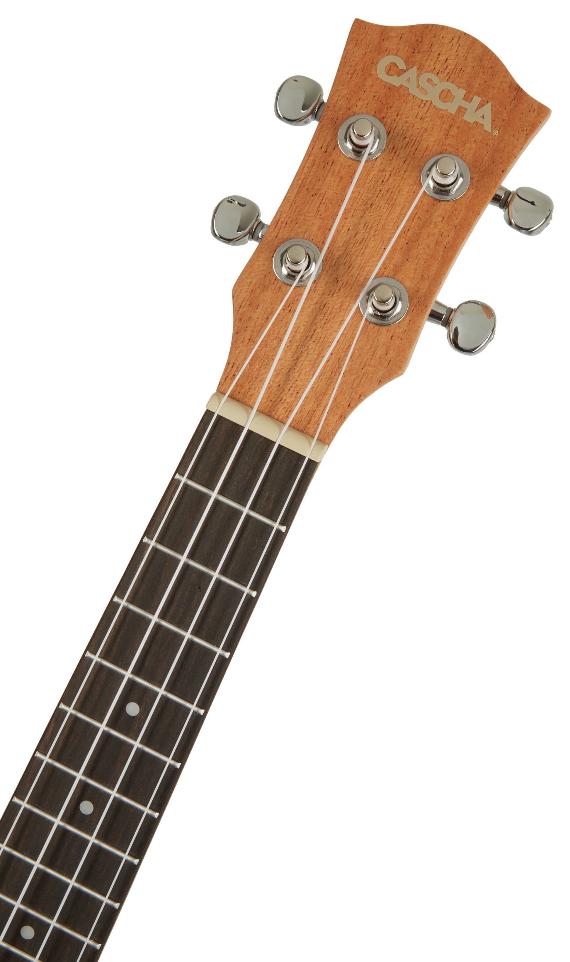 Cascha HH 2035E Concert Mahogany Ukulele Set EQ (obrázek 5)