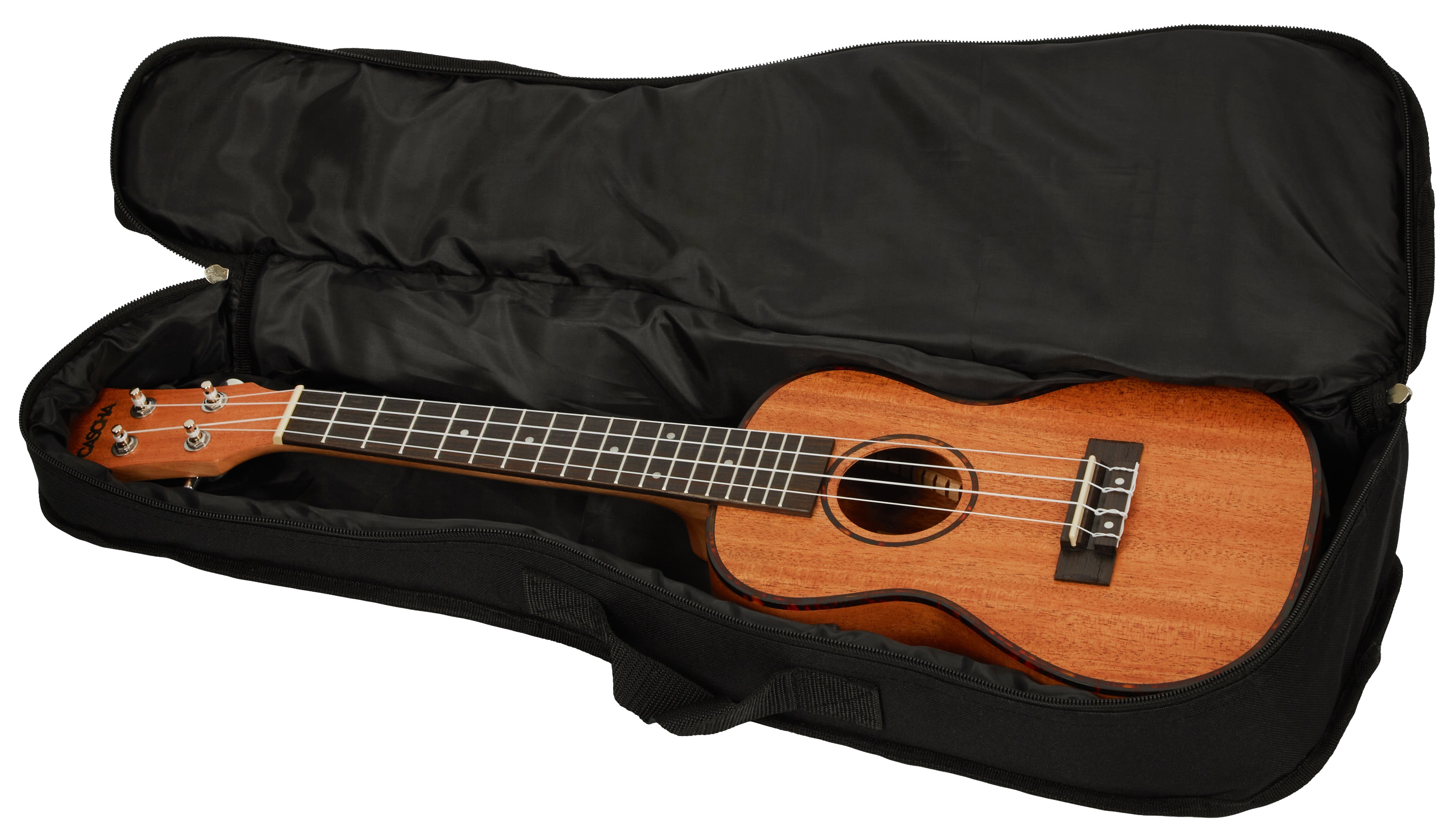 Cascha HH 2035E Concert Mahogany Ukulele Set EQ (obrázek 7)