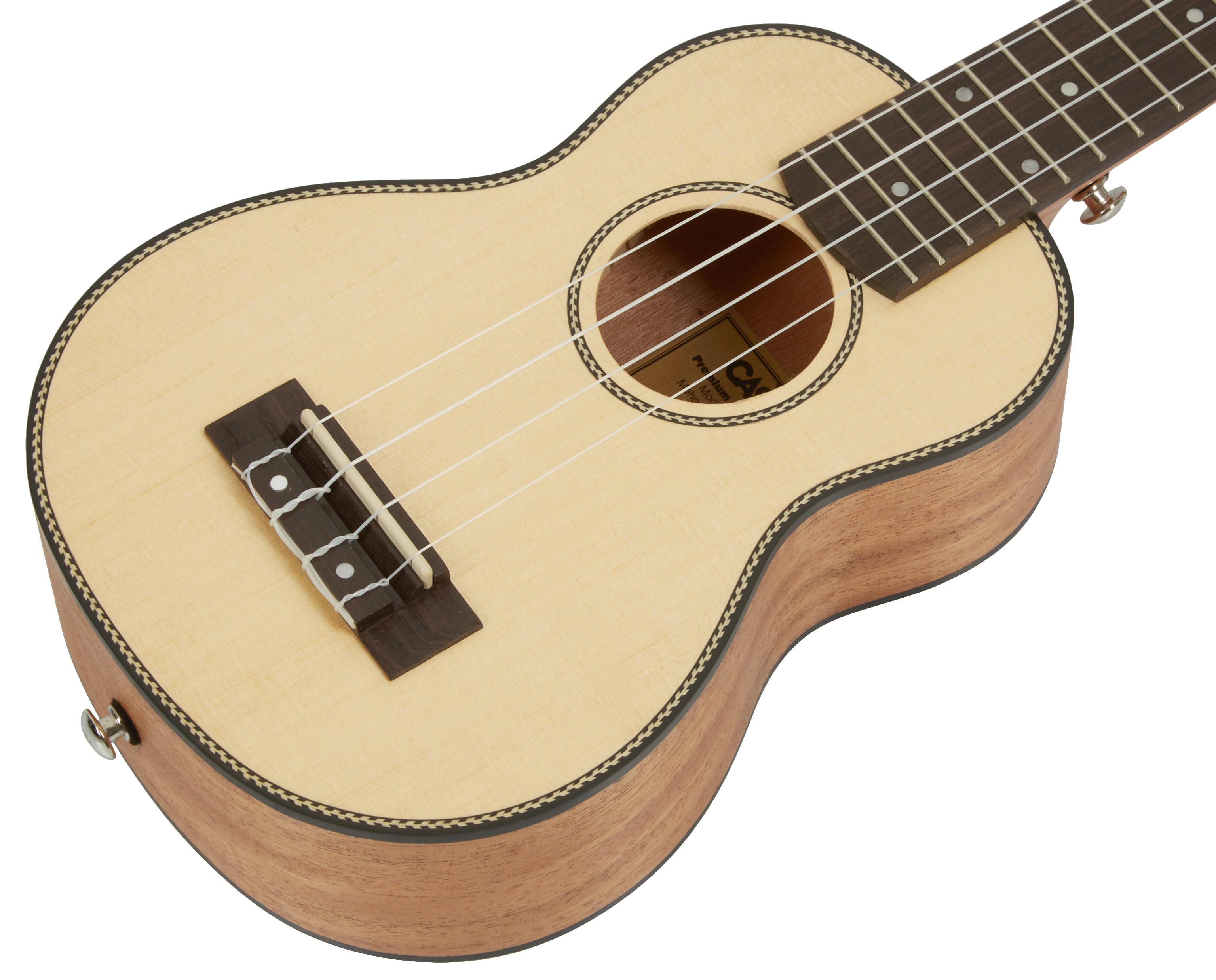 Cascha HH 2148 Soprano Mahogany Ukulele Set (obrázek 3)
