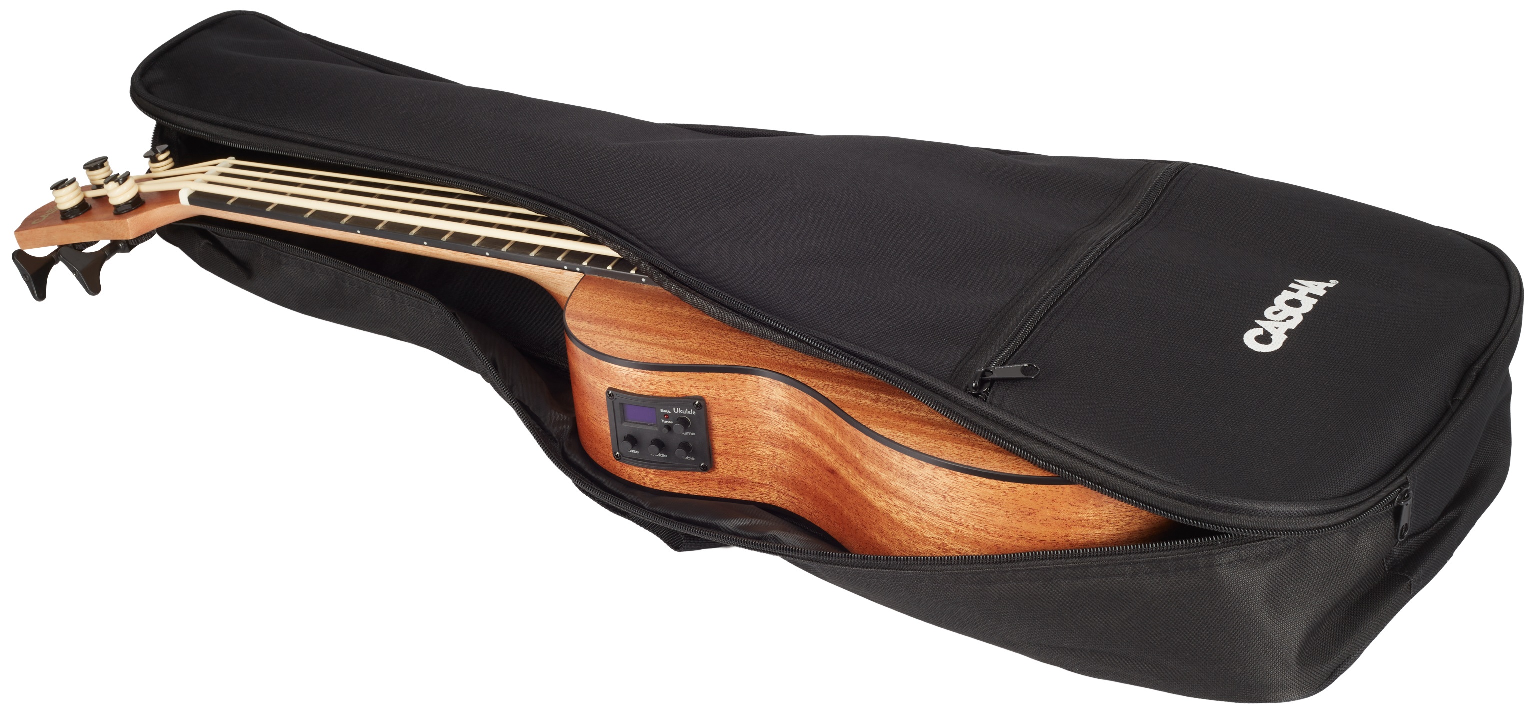 Cascha HH 2175 Bass Mahogany Ukulele (obrázek 7)