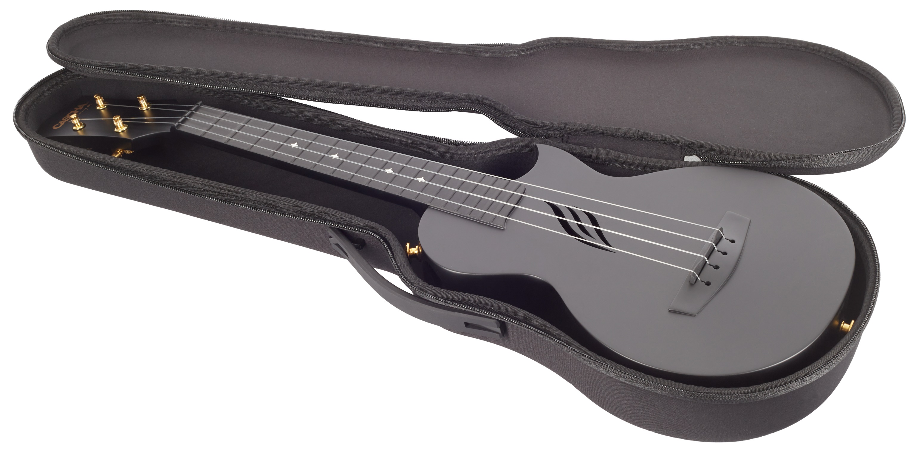 Cascha HH 2258 Carbon Fibre Ukulele Set Black (obrázek 6)