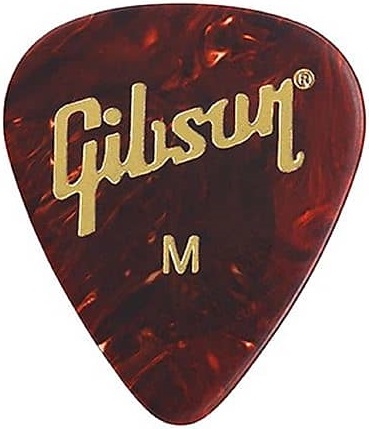Levně Gibson Celluloid Guitar Picks Tortoise Medium