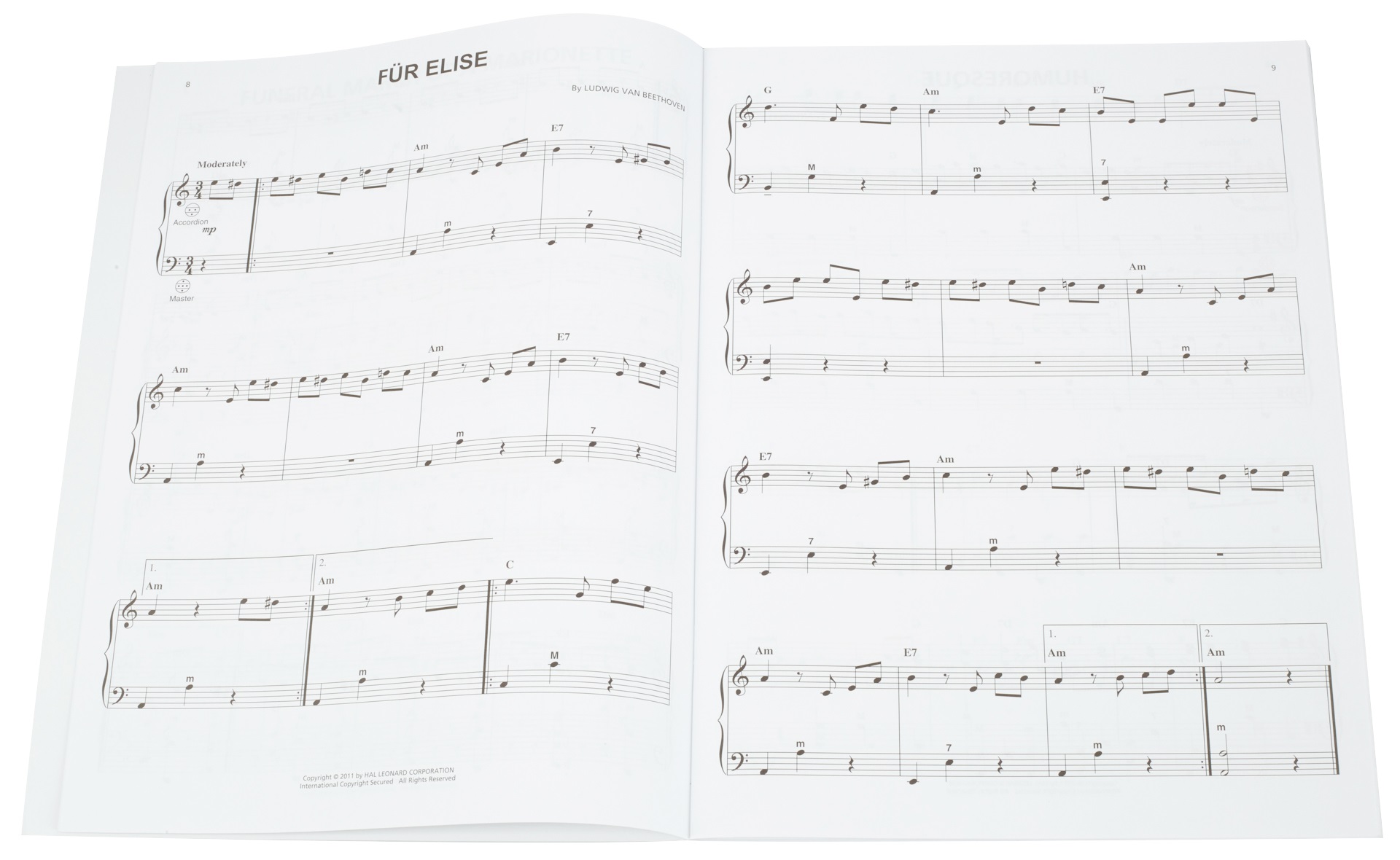 MS Light Classical Pieces For Accordion (obrázek 4)