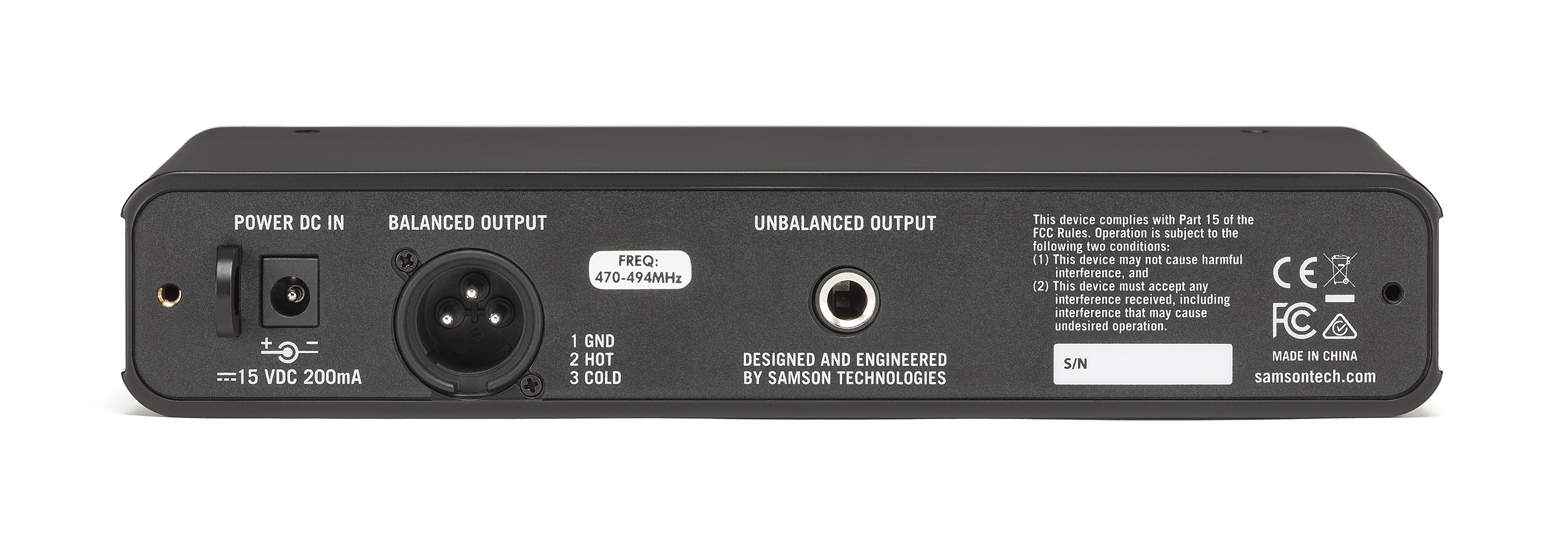 Samson Concert 88x Earset - F (obrázek 5)