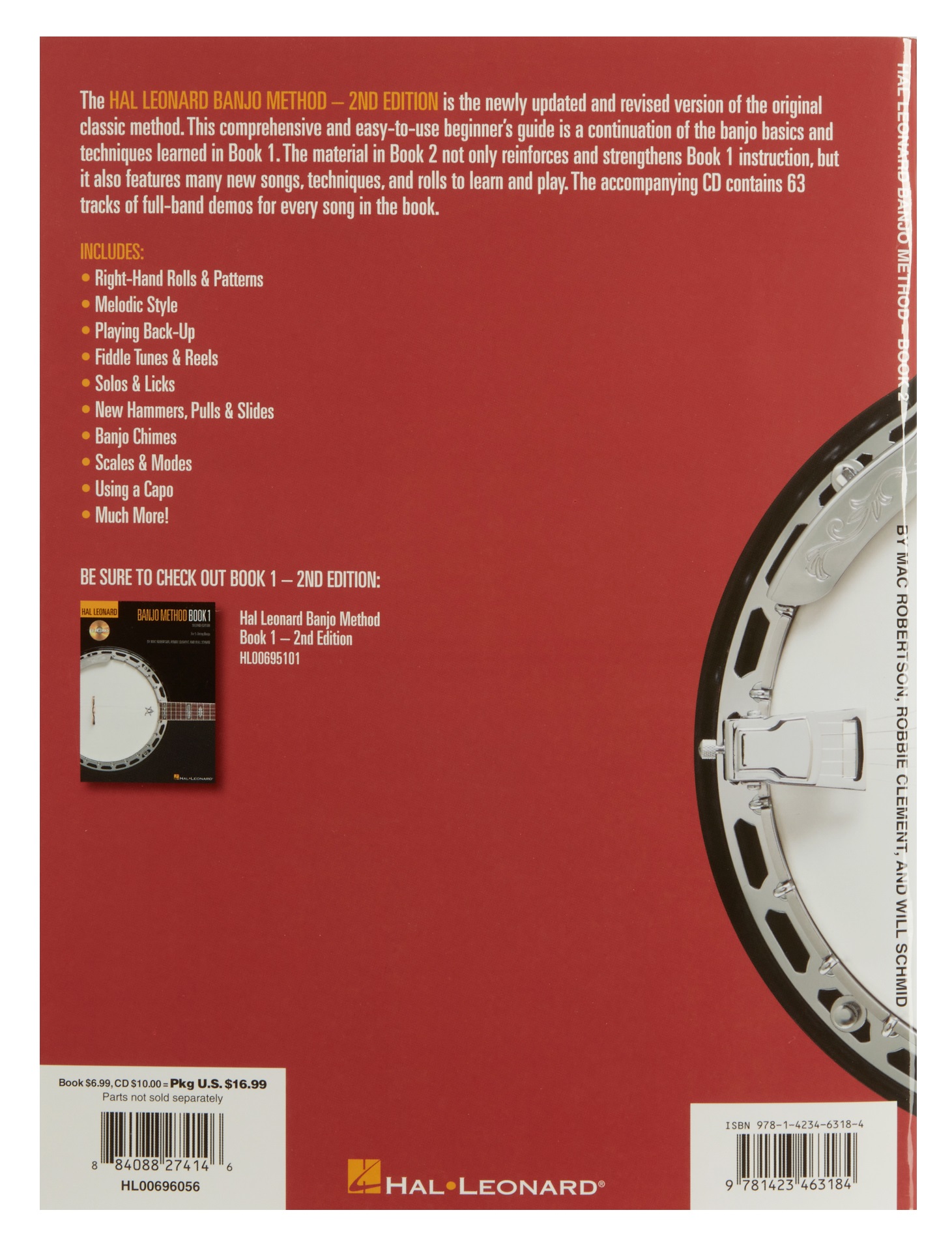 MS Hal Leonard Banjo Method - Book 2 (obrázek 2)