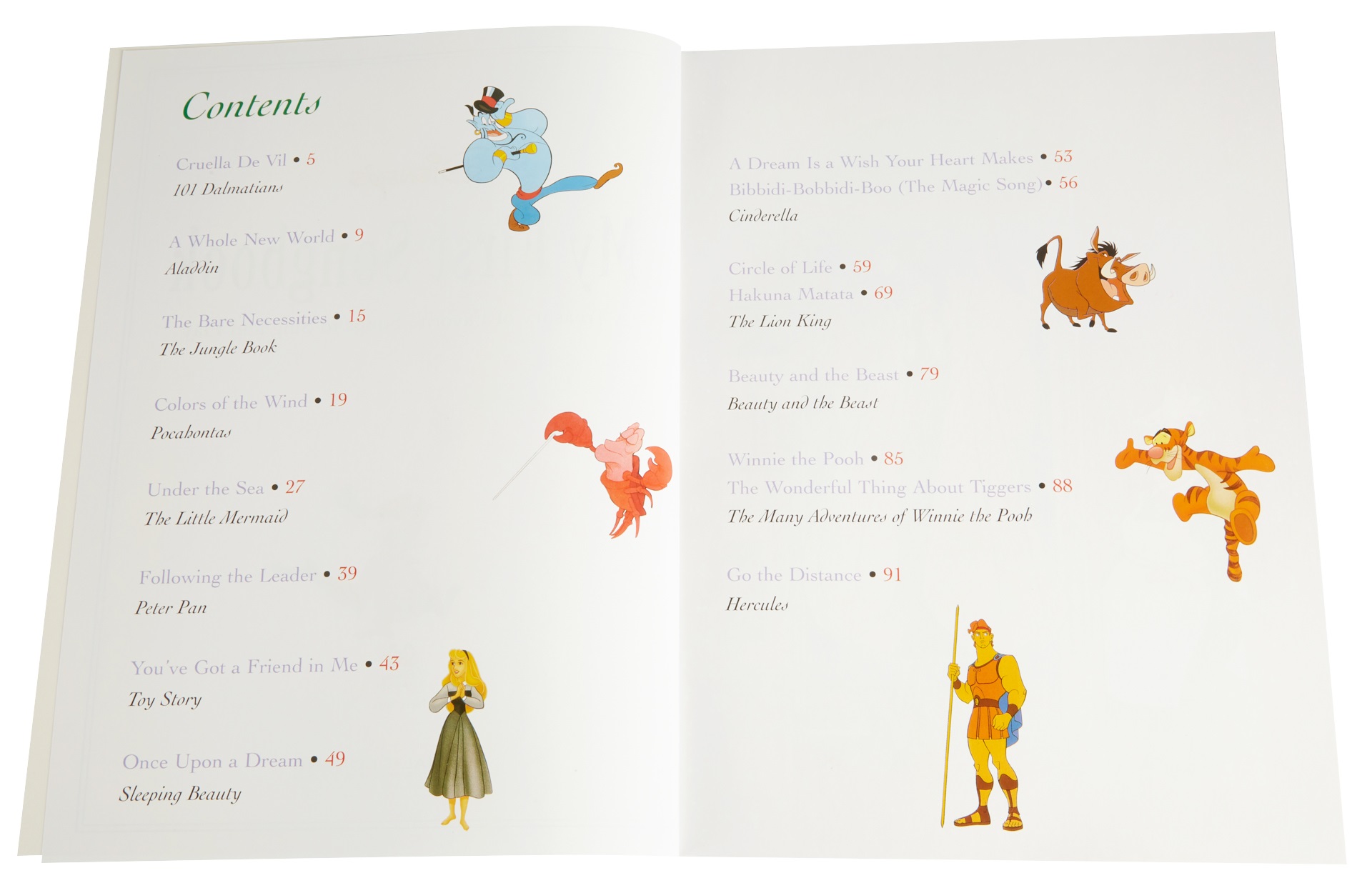 MS Disney's My First Songbook Vol.1 (obrázek 3)