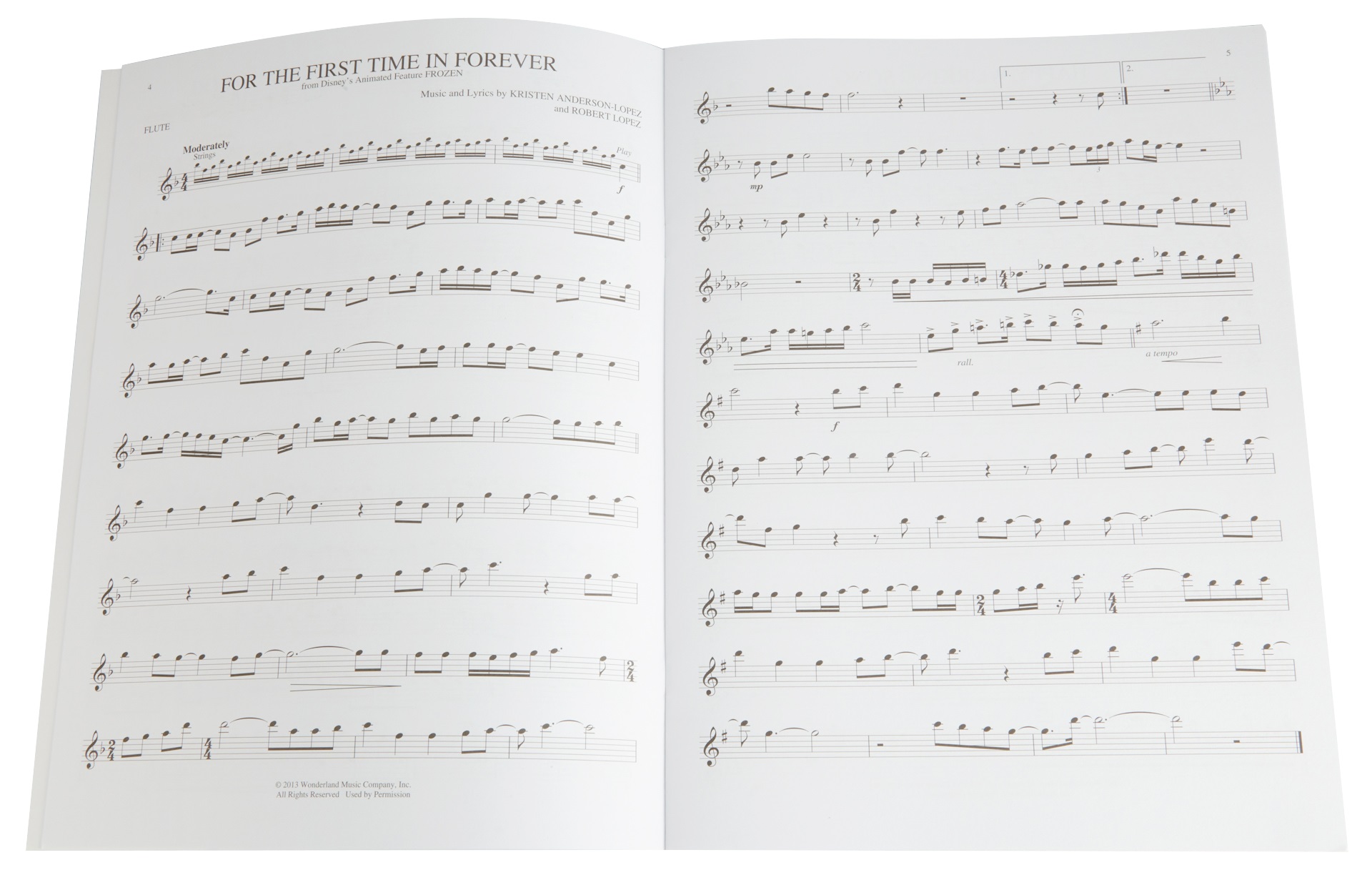 MS Songs From Frozen, Tangled And Enchanted: Flute (obrázek 4)