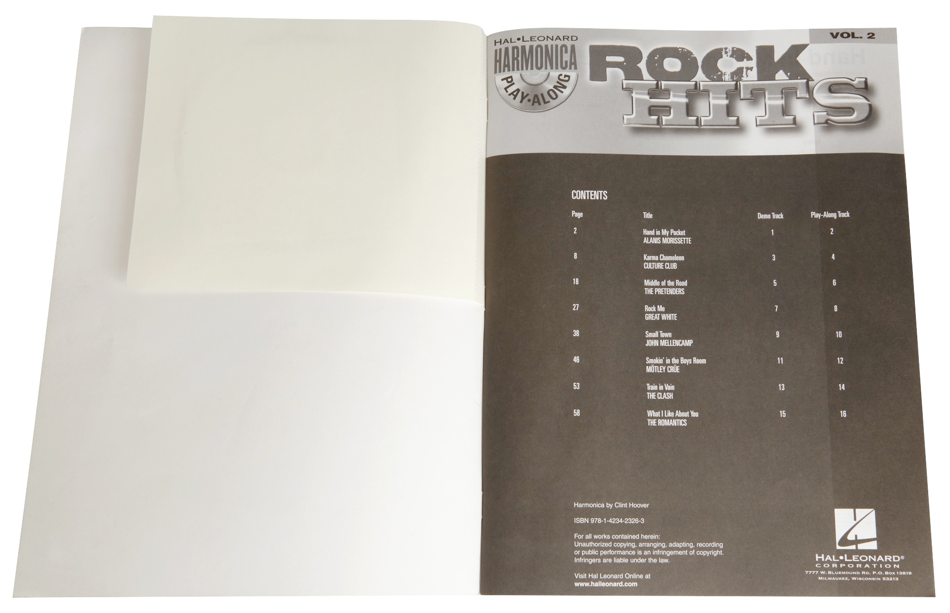 MS Harmonica Play-Along Volume 2: Rock Hits (obrázek 3)