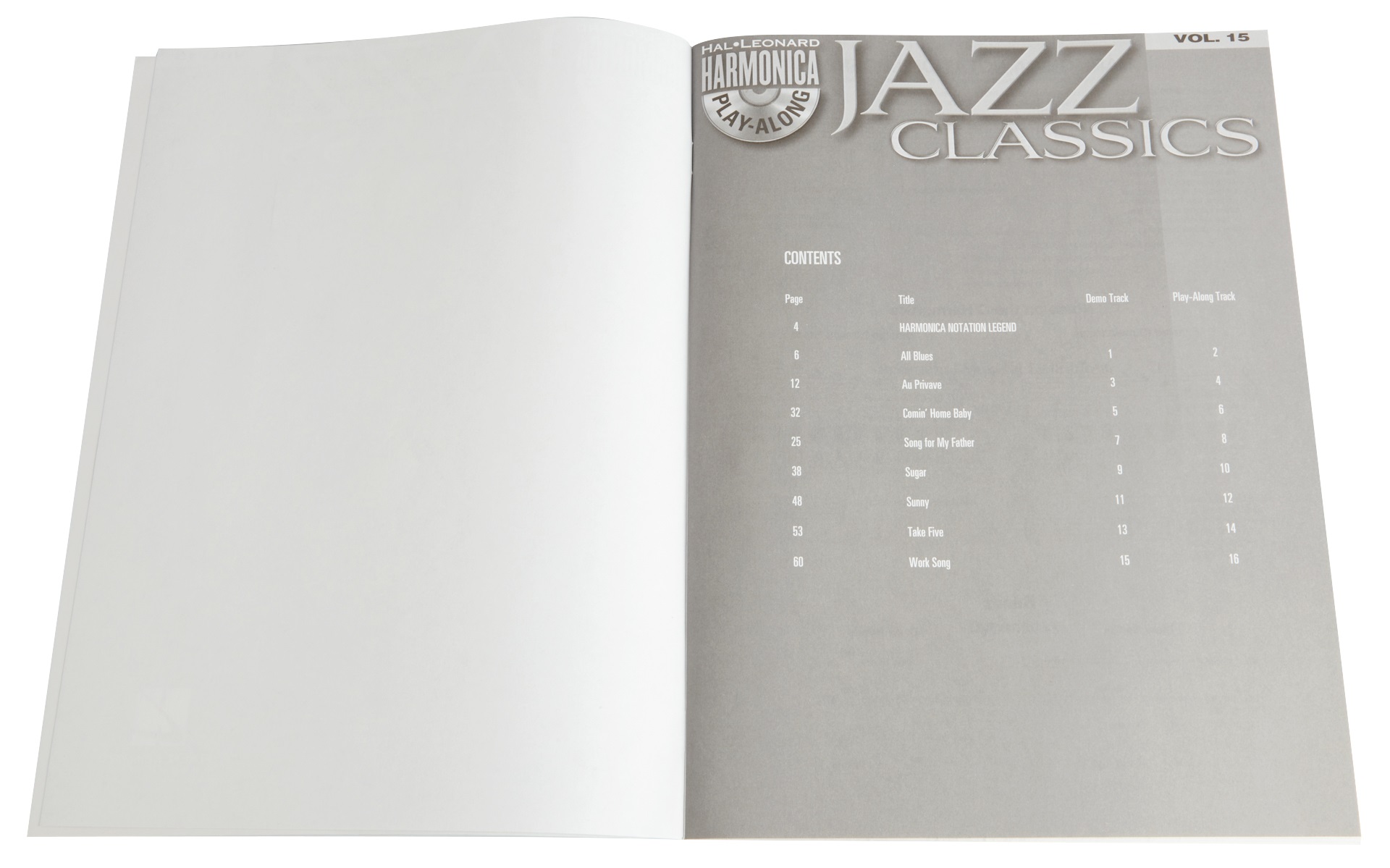 MS Harmonica Play-Along Volume 15: Jazz Classics (obrázek 3)