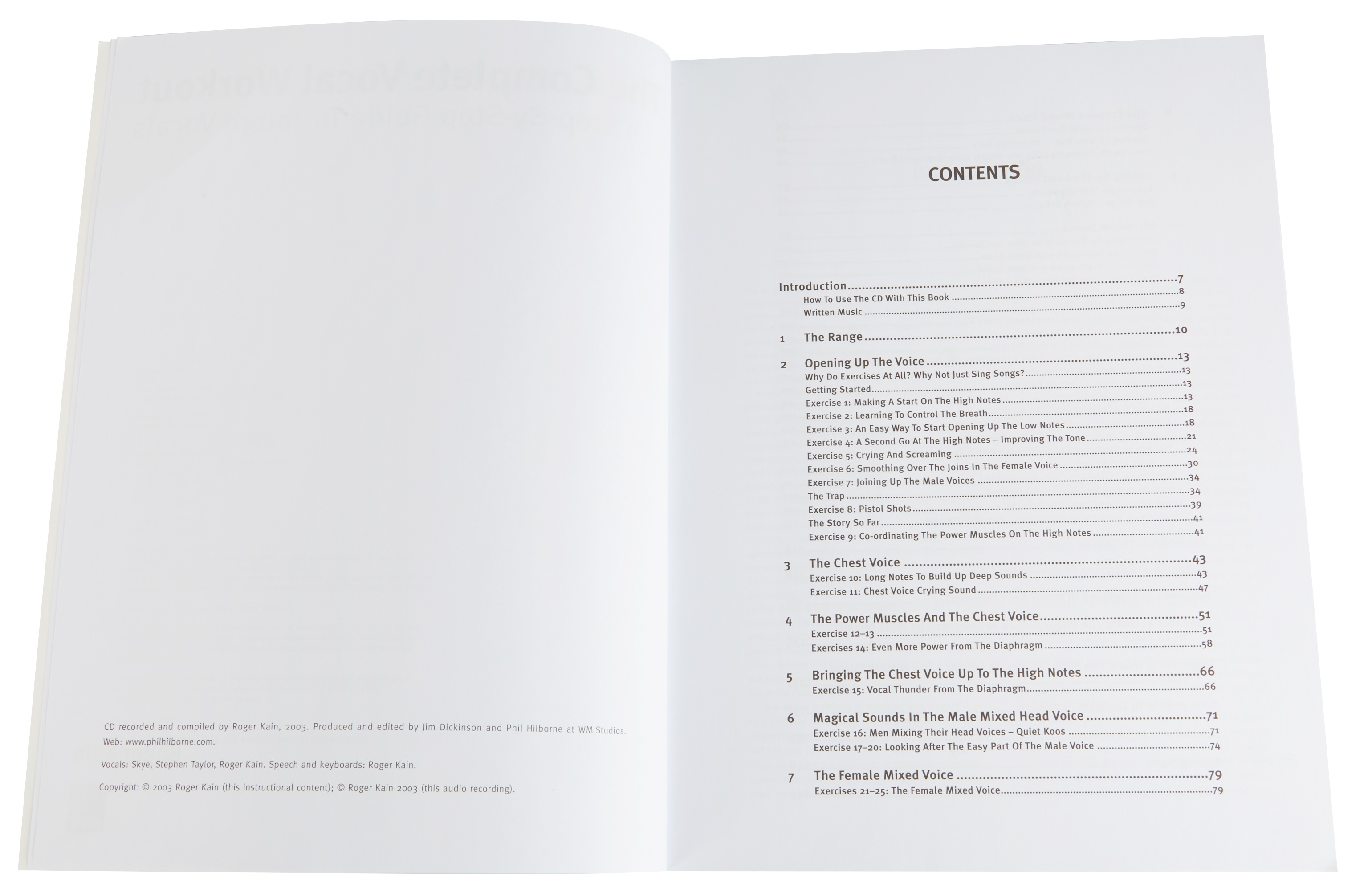 MS The Complete Vocal Workout: A Step-By-Step Guide To Tough Vocals (obrázek 3)