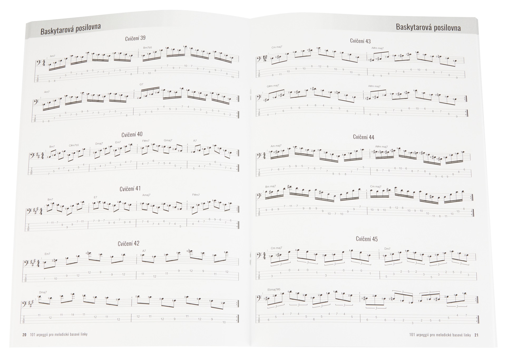 Baskytarová posilovna 101 arpeggií pro melodické basové linky (obrázek 4)