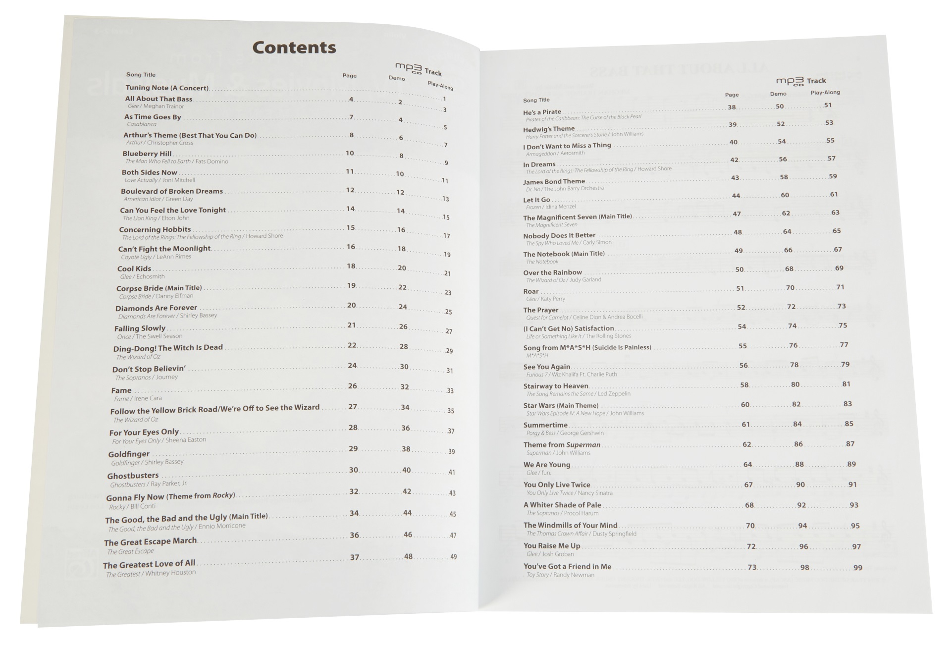 MS Alfred's Instrumental Play-Along: Top Hits From TV, Movies & Musica (obrázek 3)