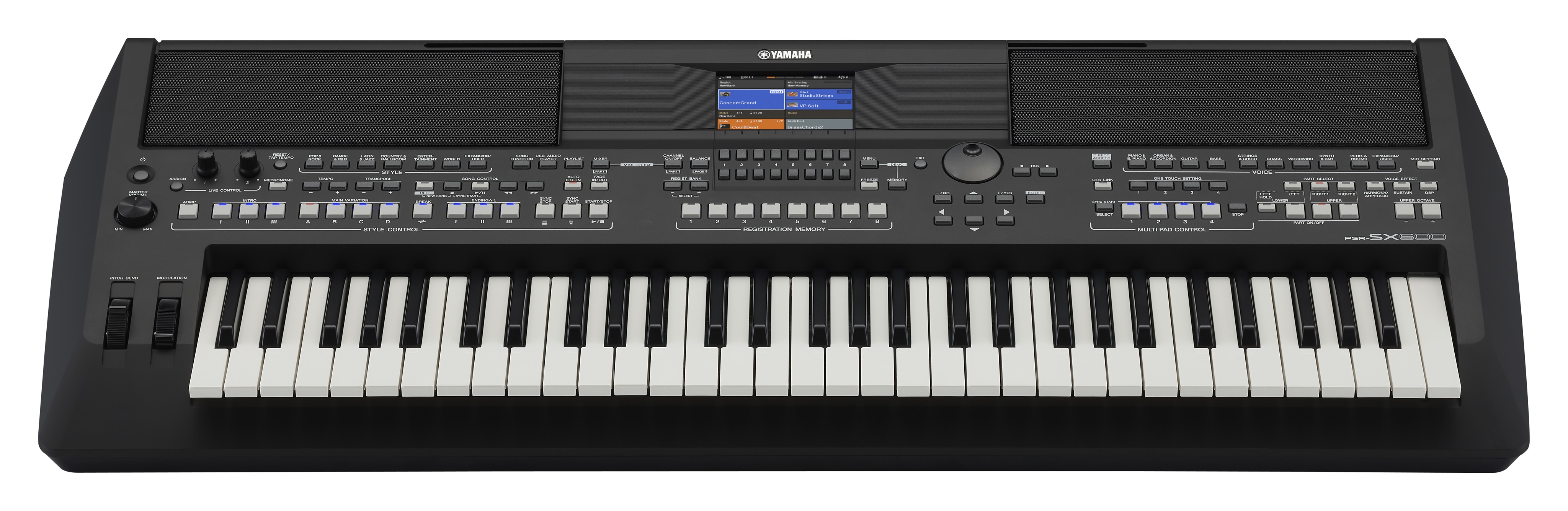 Yamaha PSR-SX600 (obrázek 5)