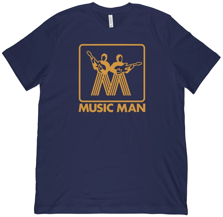 Levně Music Man Vintage Gold T-Shirt S