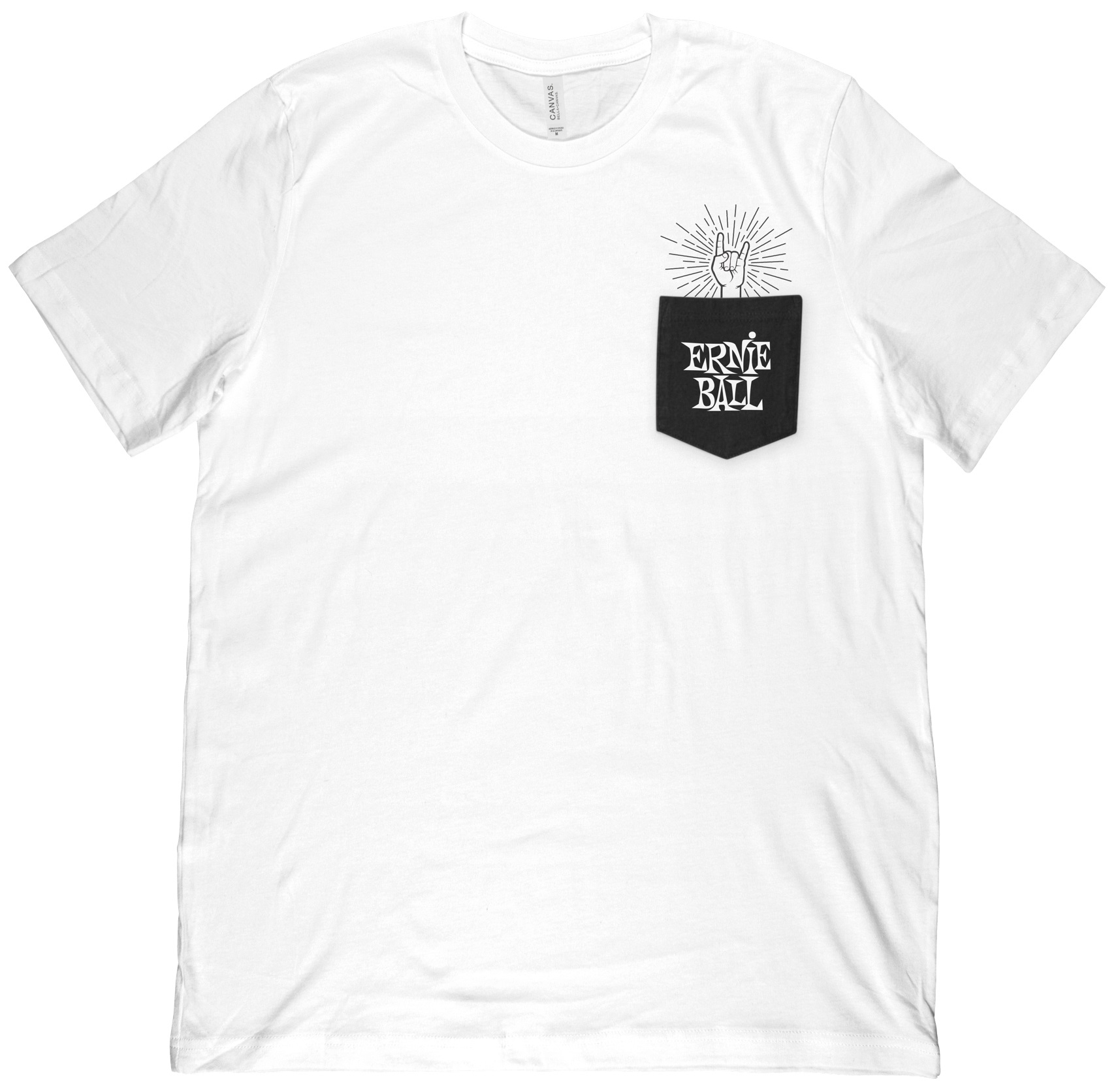Levně Ernie Ball Rock-On Pocket T-Shirt S