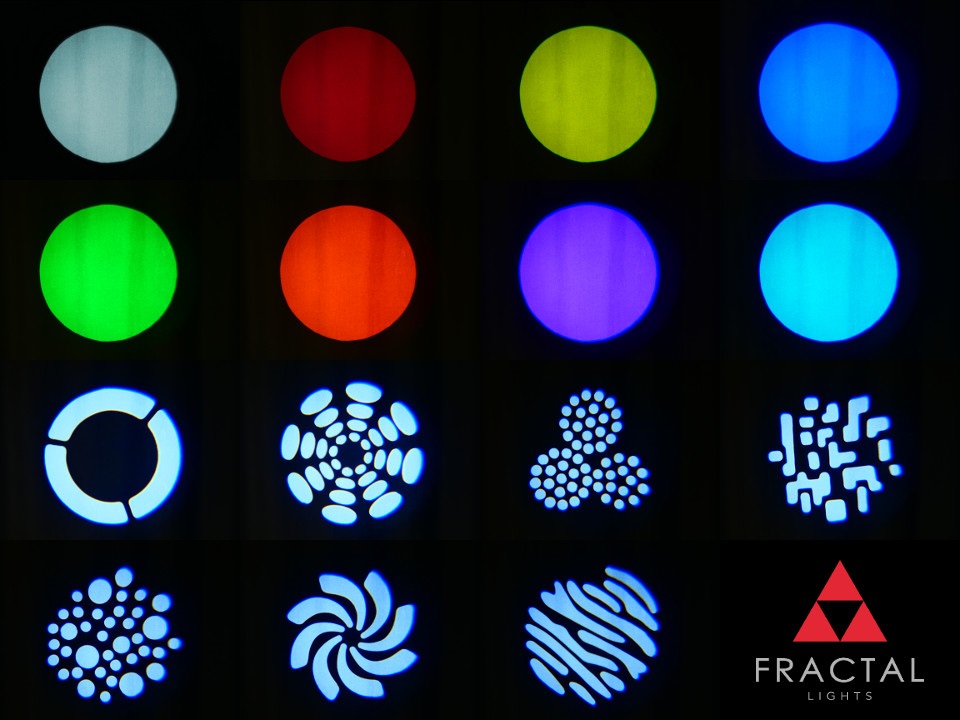 Fractal MINI LED GOBO SPOT 30 W (obrázek 6)