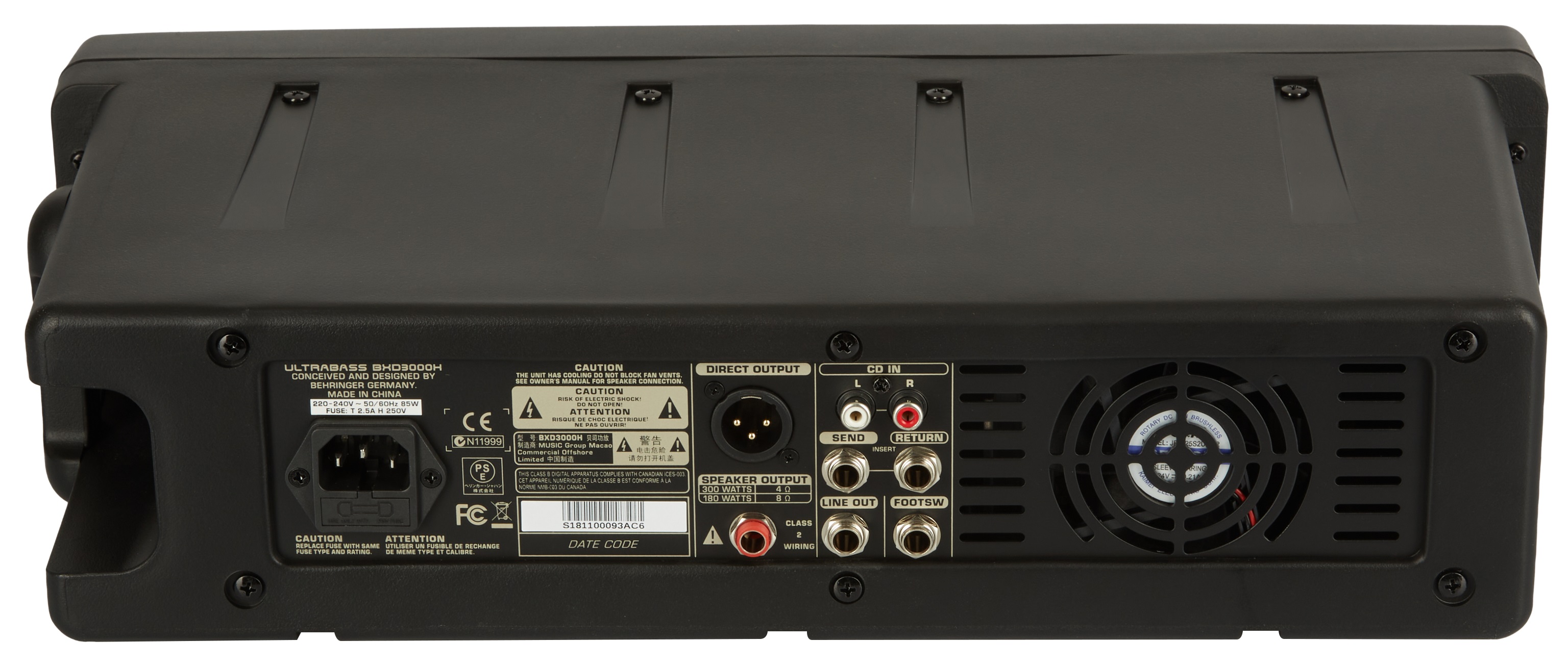 Behringer BXD3000H (obrázek 3)