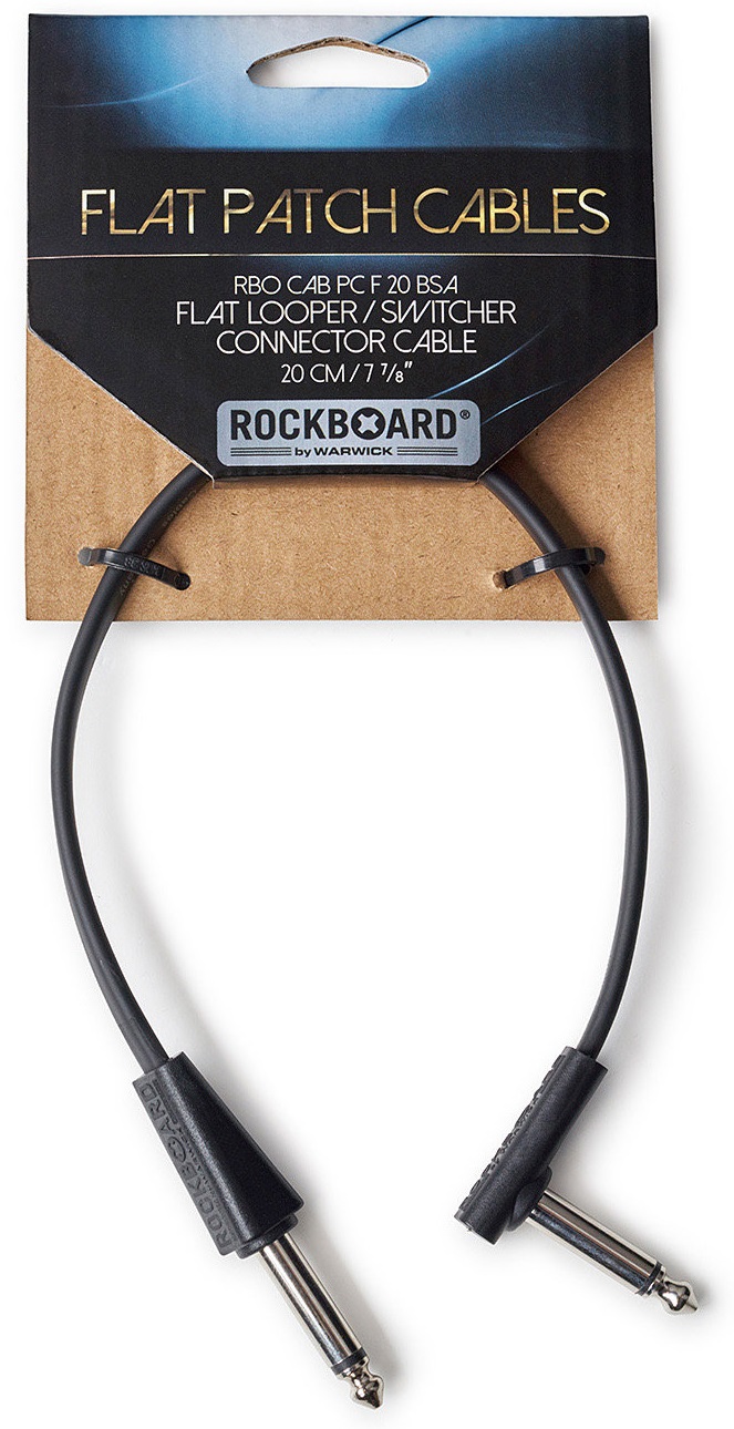 Rockboard Flat Patch Looper/Switcher Cable 20 cm (obrázek 4)