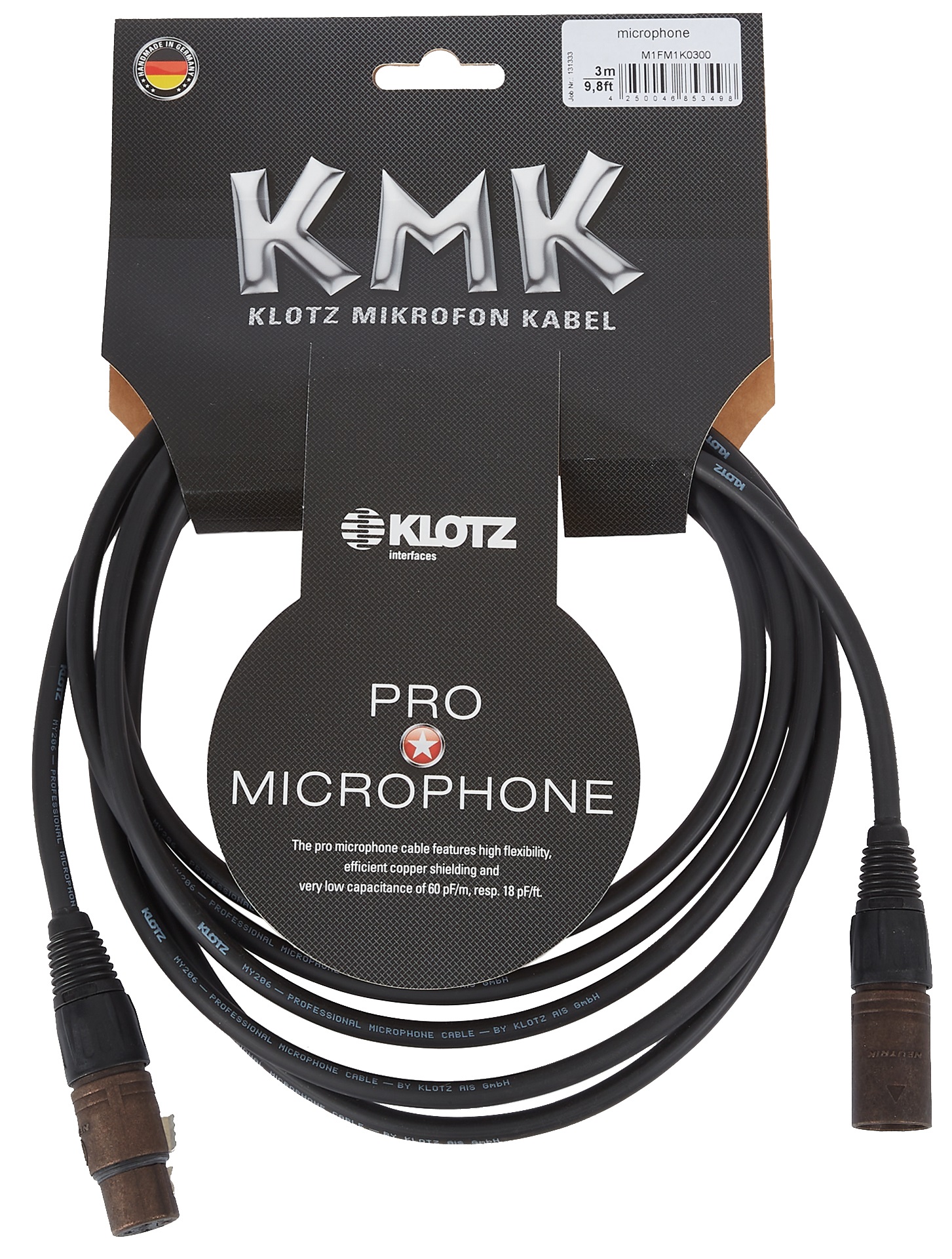 Levně Klotz M1FM1K0300