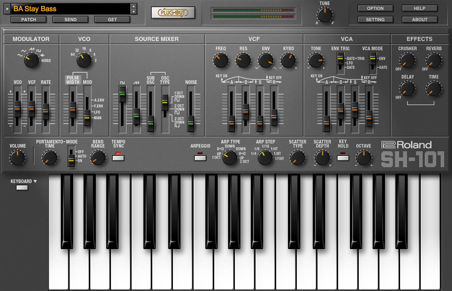 Levně Roland SH-101 KEY
