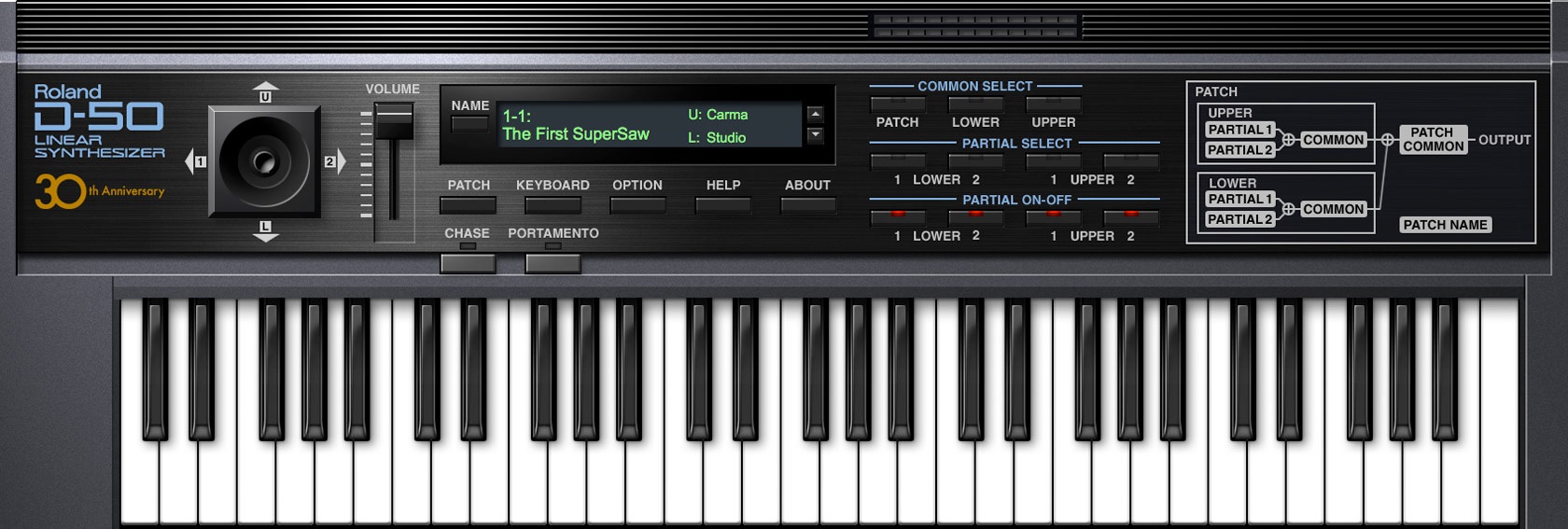 Levně Roland D-50 Key