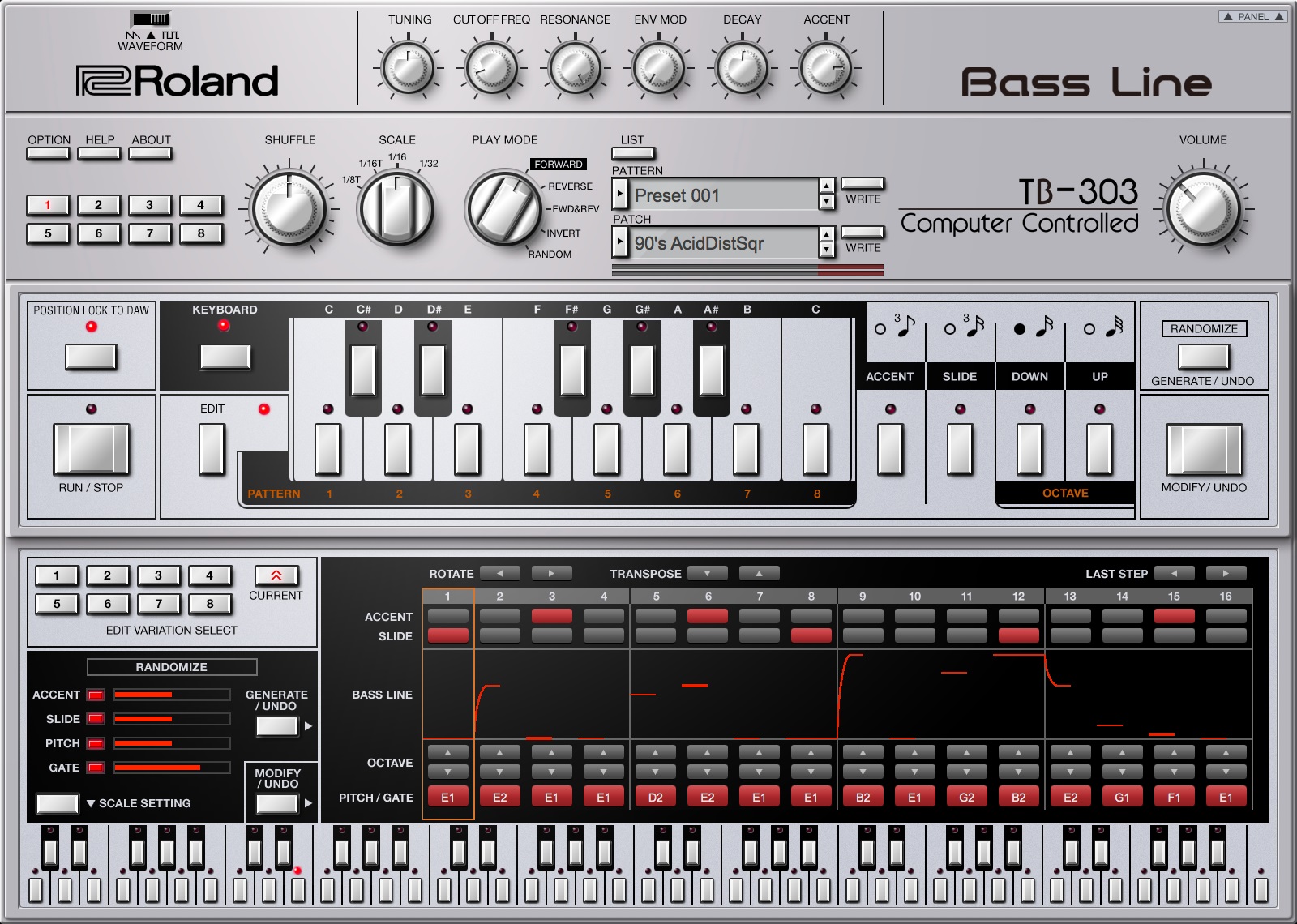 Levně Roland TB-303 Key