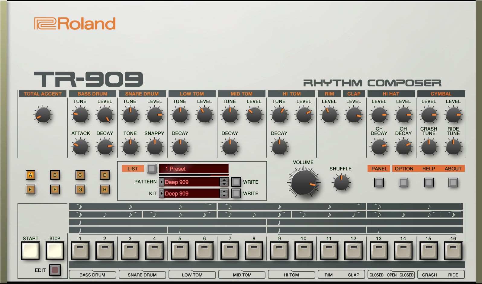 Levně Roland TR-909 Key
