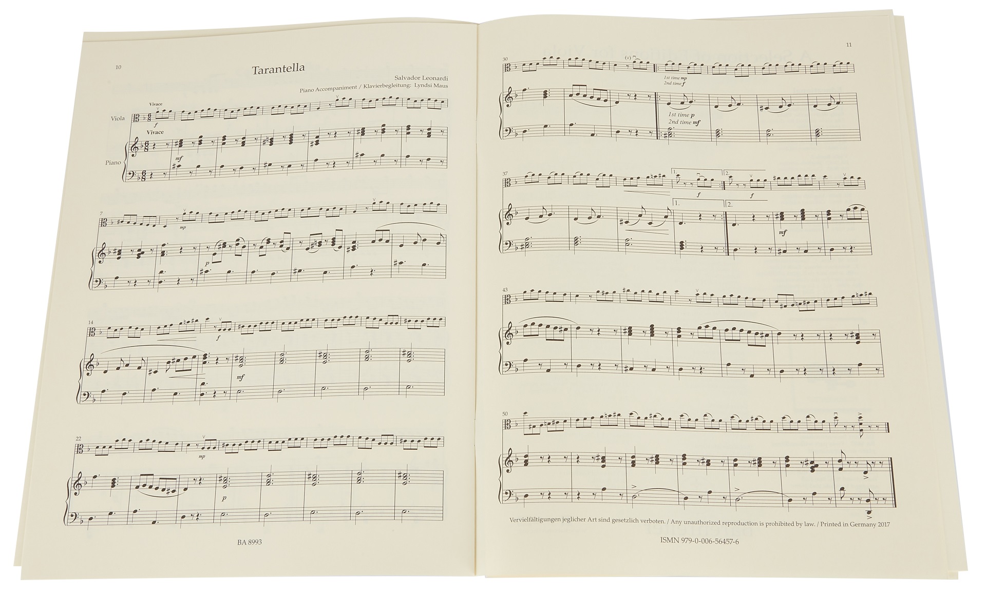 MS Viola Recital Album, svazek 4 (obrázek 4)