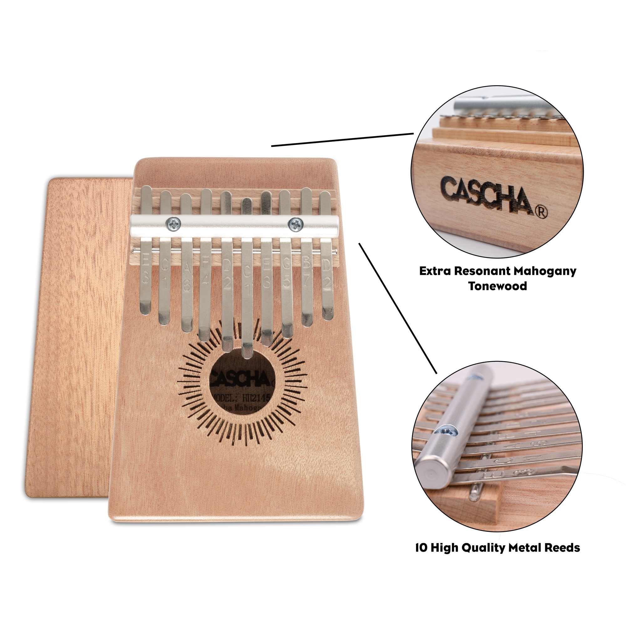 Cascha Kalimba Mahogany 10 (obrázek 7)