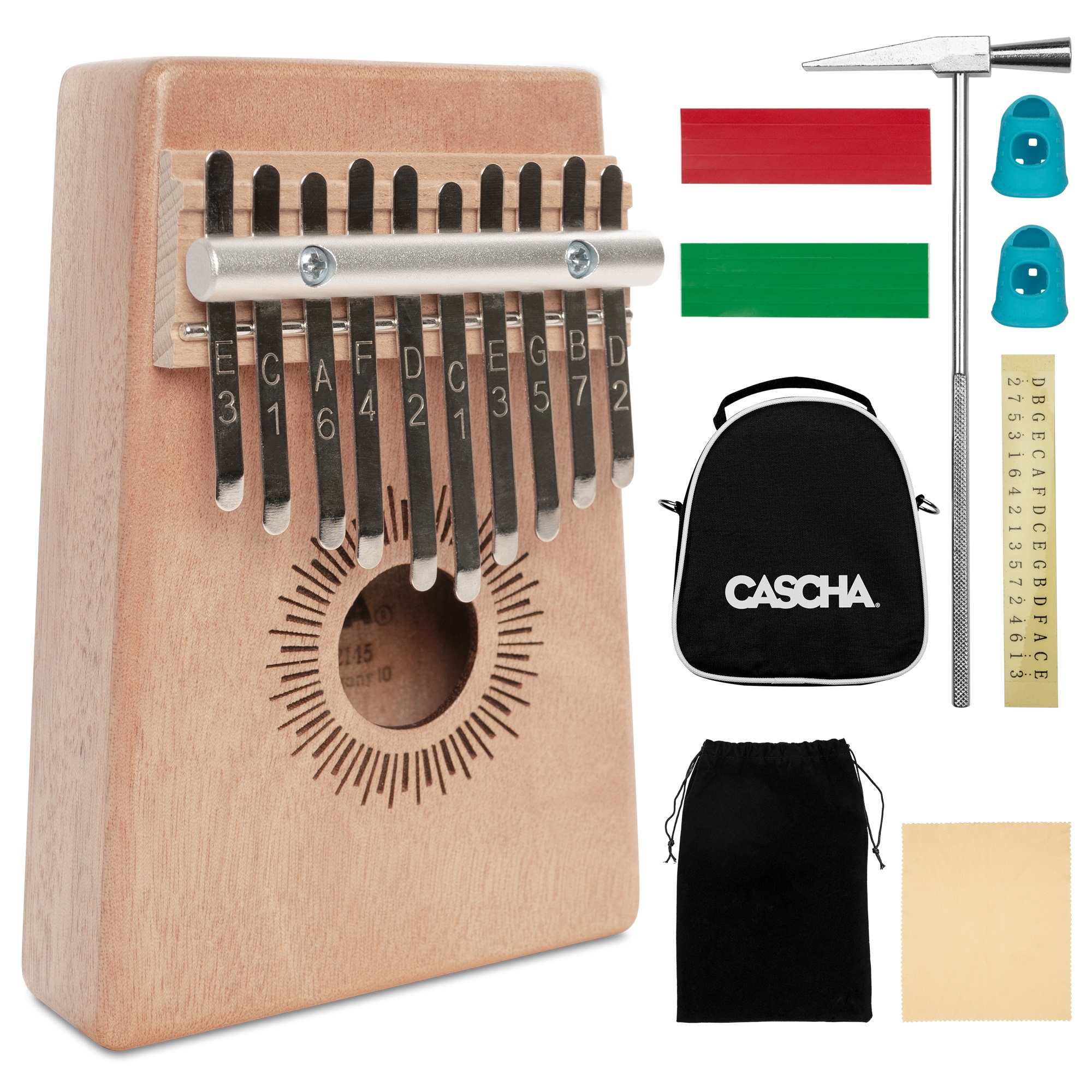 Cascha Kalimba Mahogany 10 (obrázek 8)
