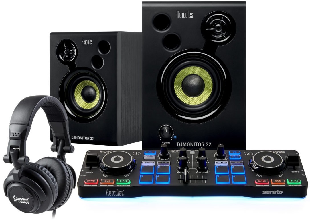Levně Hercules DJ DJStarter Kit with Serato DJ Lite