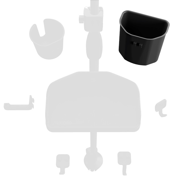D'Addario Mic Stand Accessory System - Tip Jar (obrázek 3)