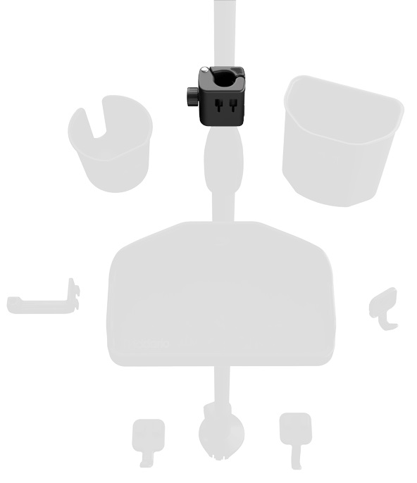 D'Addario Mic Stand Accessory System - Universal Hub (obrázek 4)