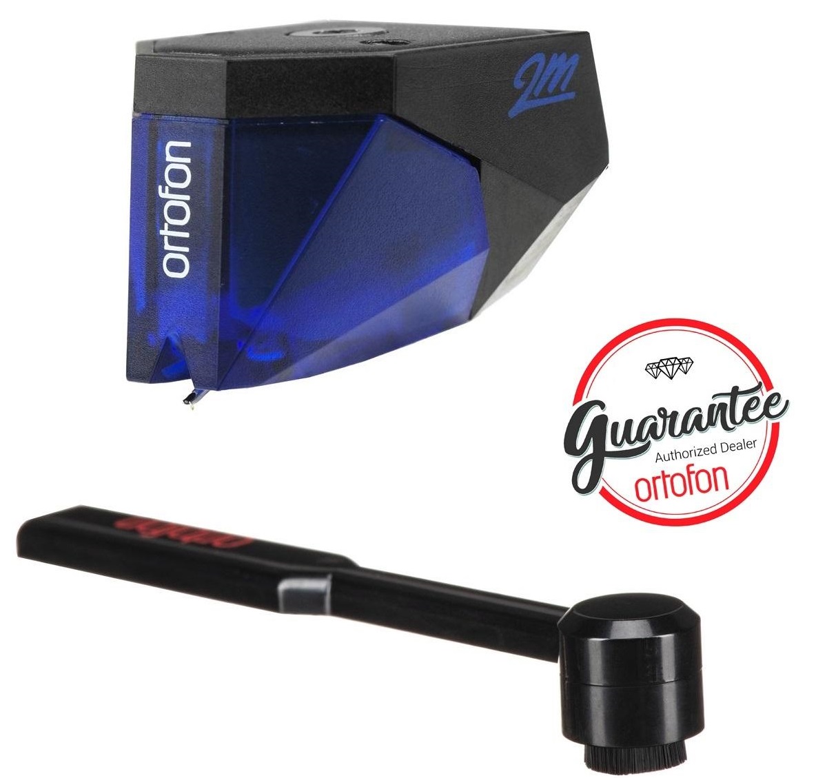 Levně Ortofon HiFi 2M BLUE + Ortofon Carbon Stylus brush