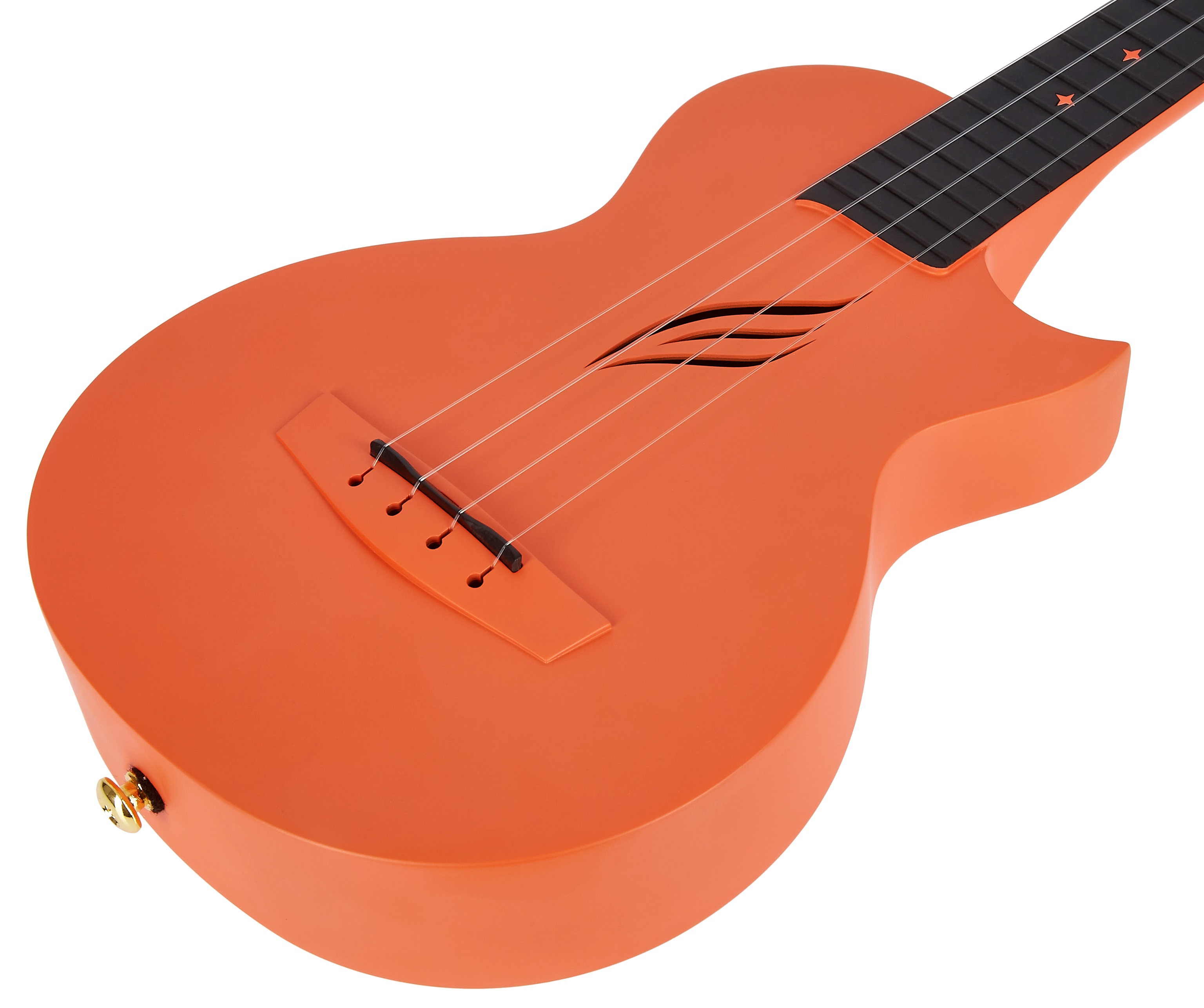 Cascha HH 2289 Carbon Fibre Ukulele Set Orange (obrázek 3)