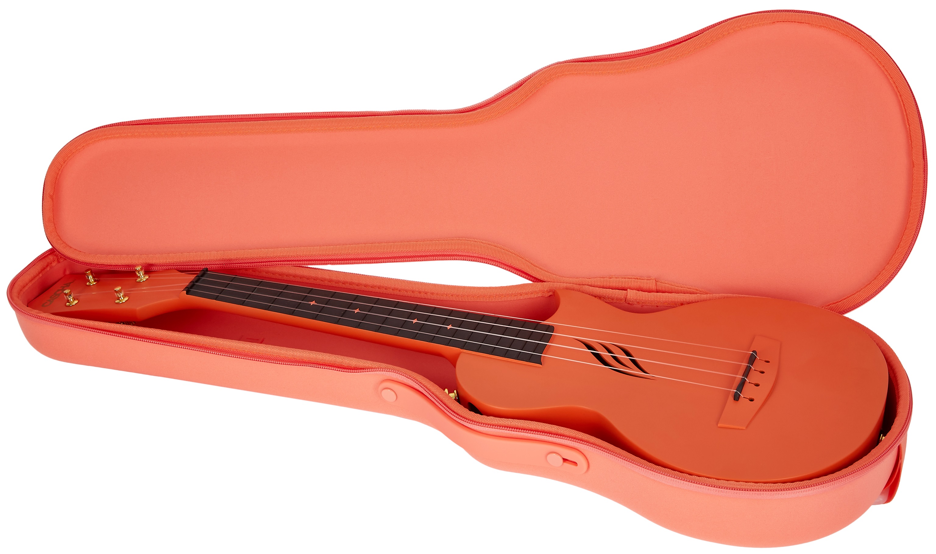 Cascha HH 2289 Carbon Fibre Ukulele Set Orange (obrázek 6)