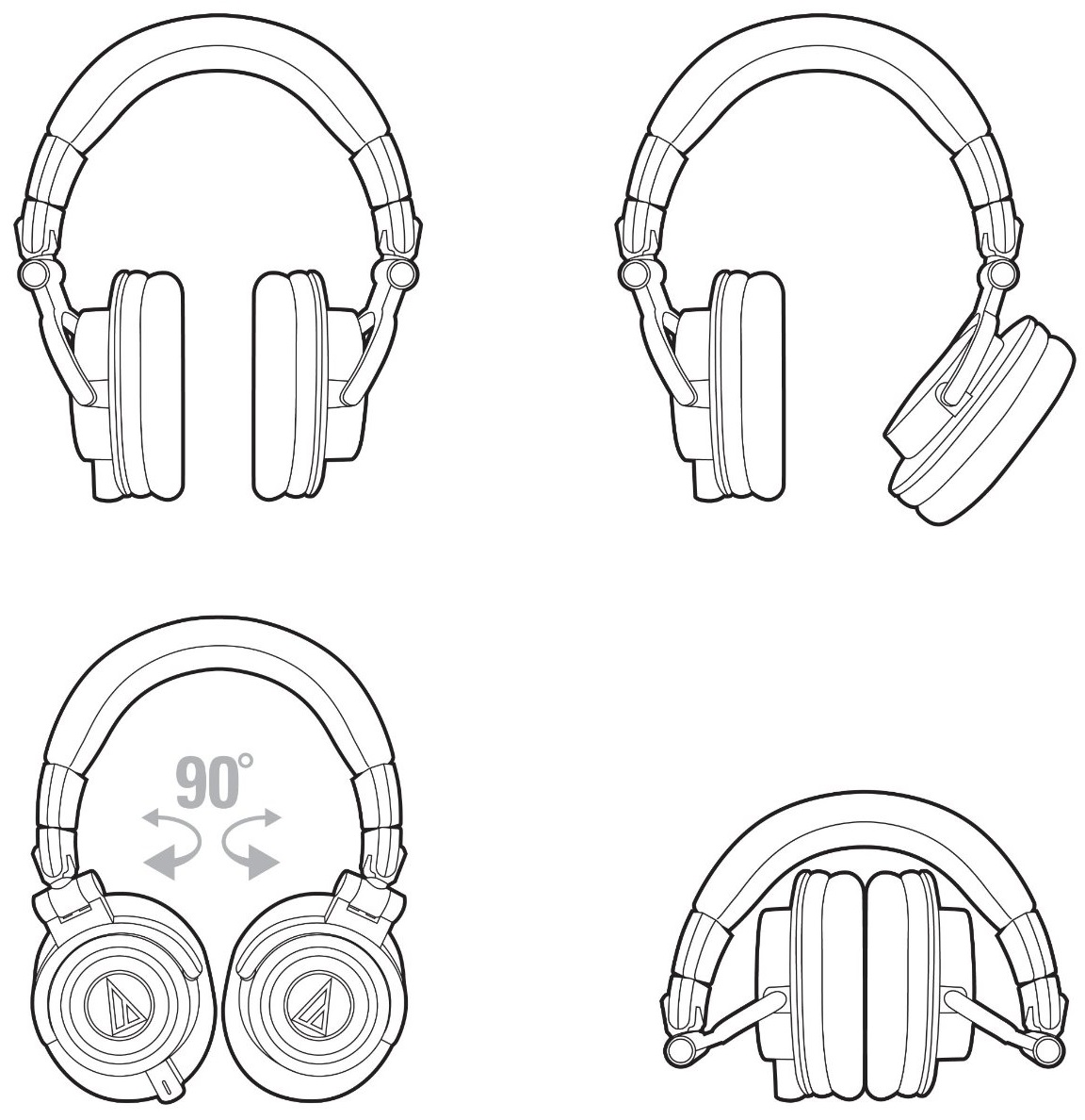 Audio-Technica ATH-M50x (obrázek 8)