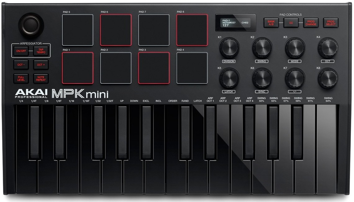 Levně Akai MPK mini MK3 Black