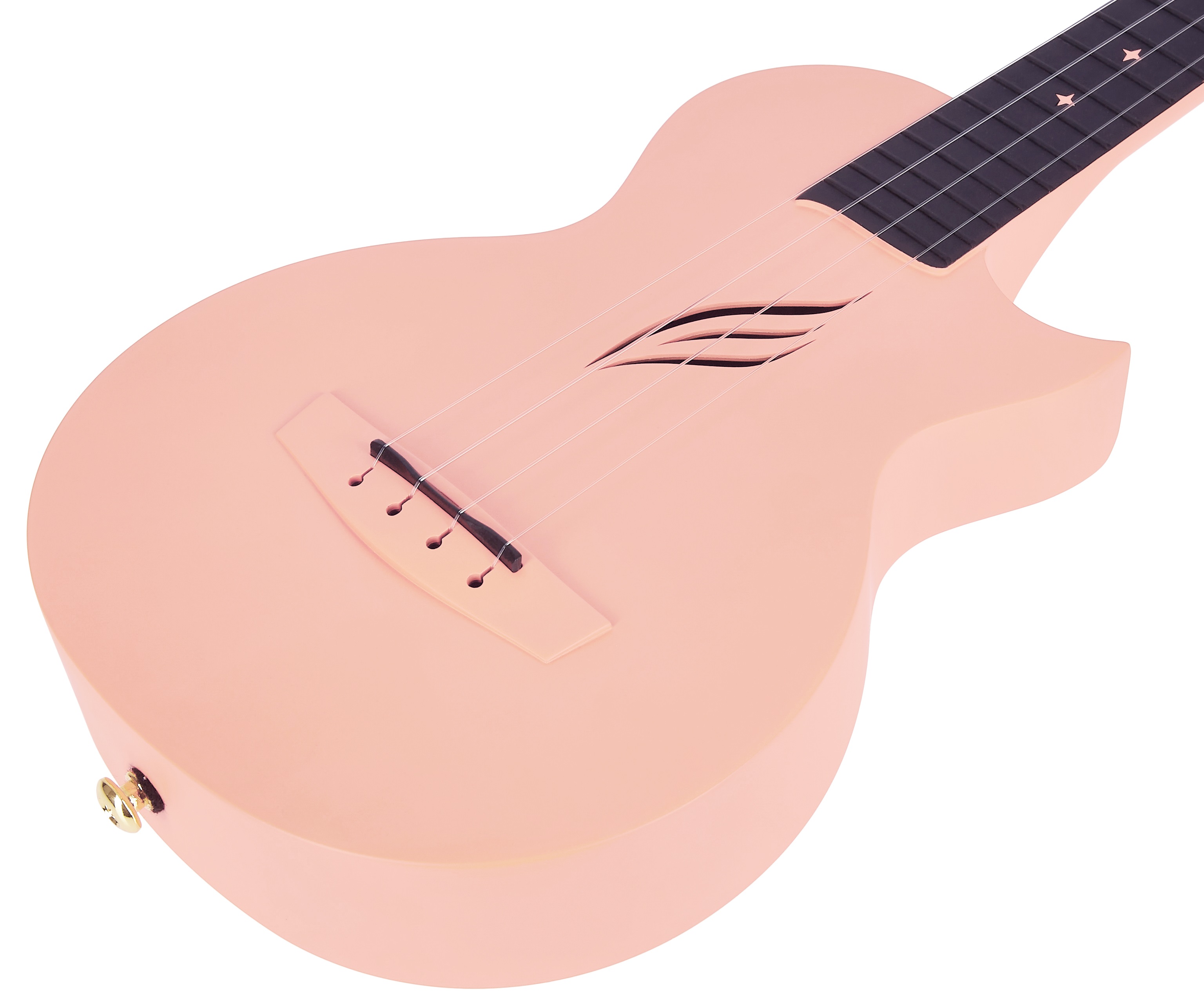 Cascha HH 2288 Carbon Fibre Ukulele Set Pink (obrázek 3)